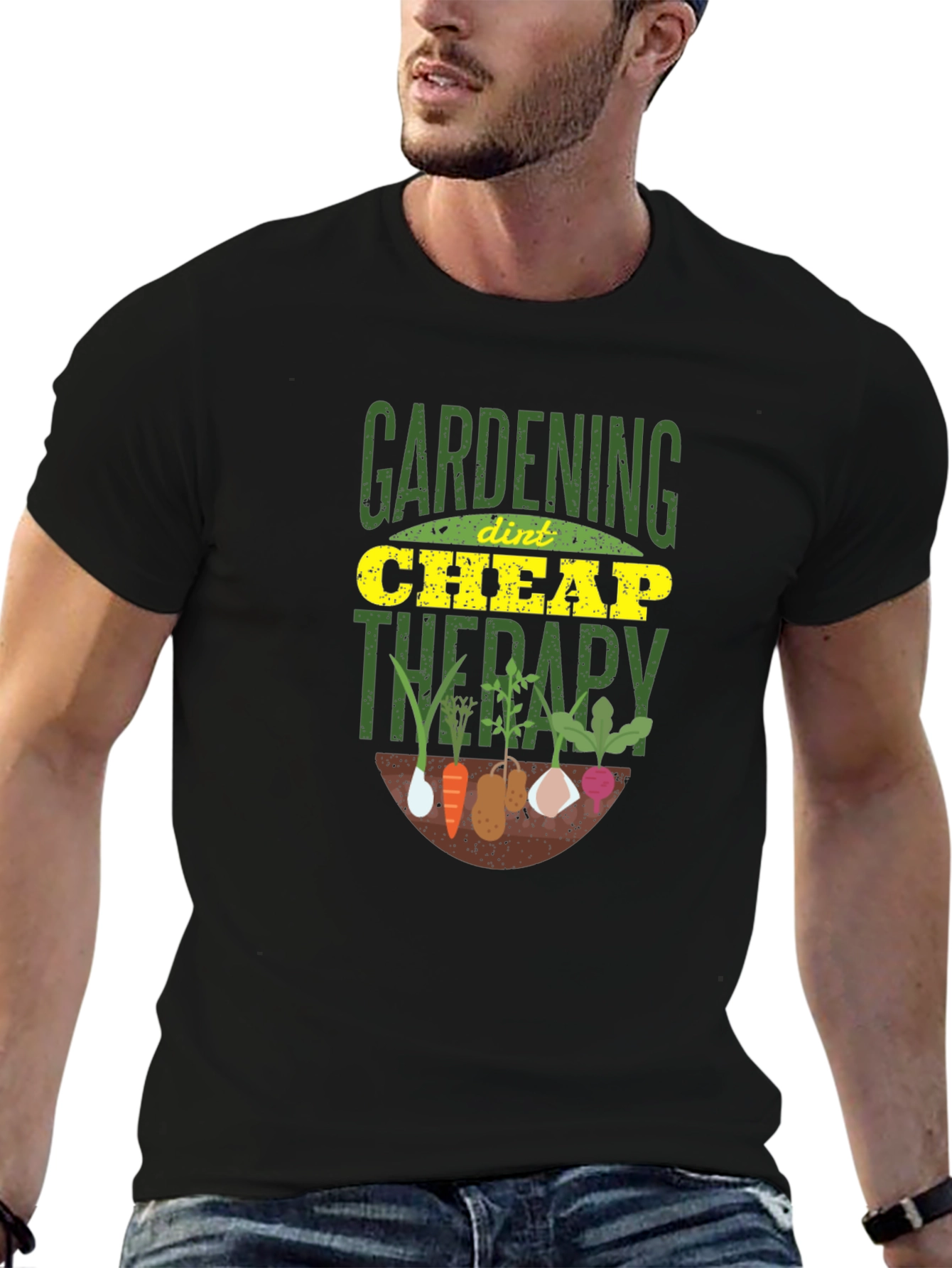 Gardening is Cheap Therapy T-Shirt