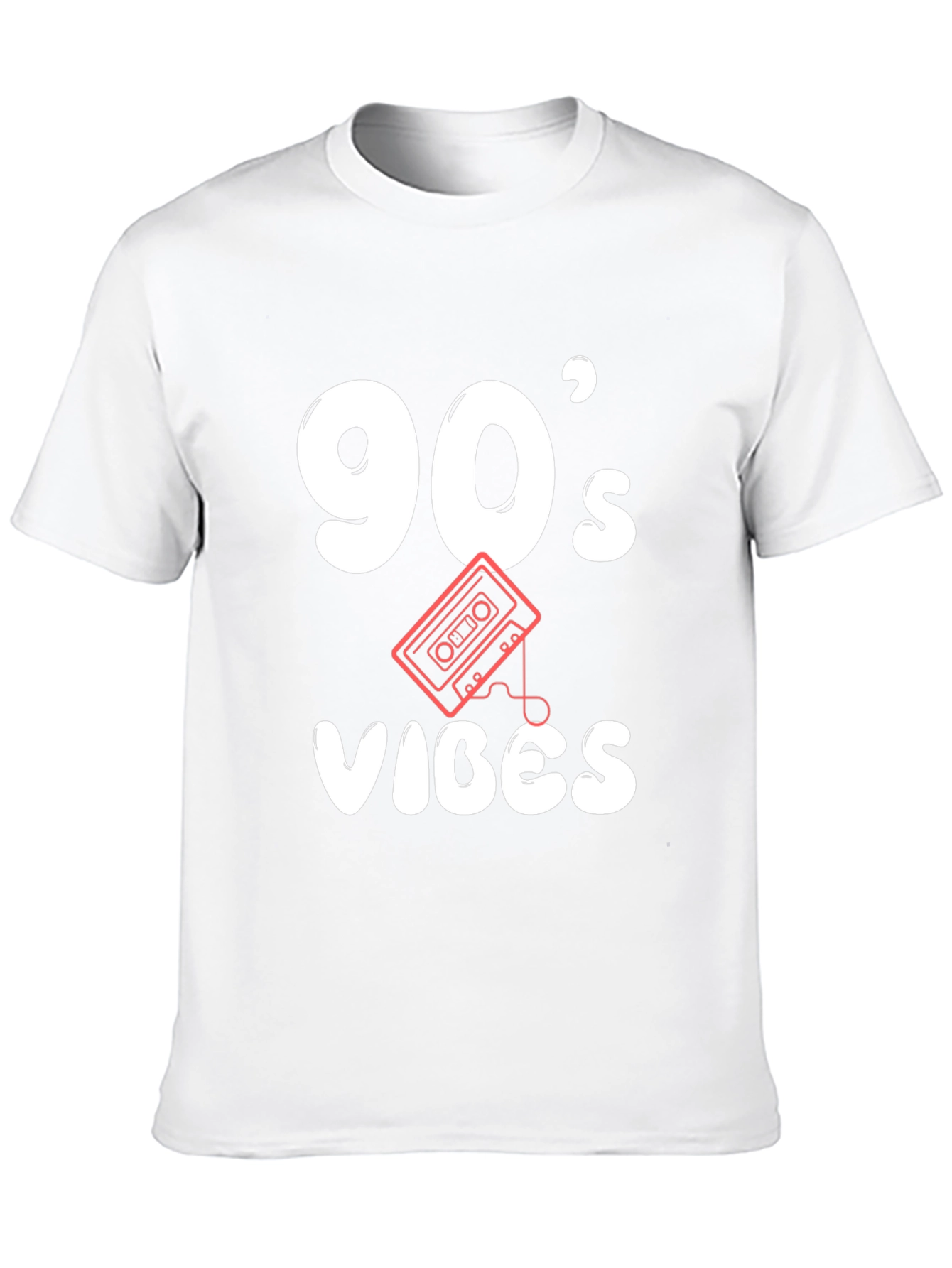 90s Vibes Graphic Tee - Retro Style