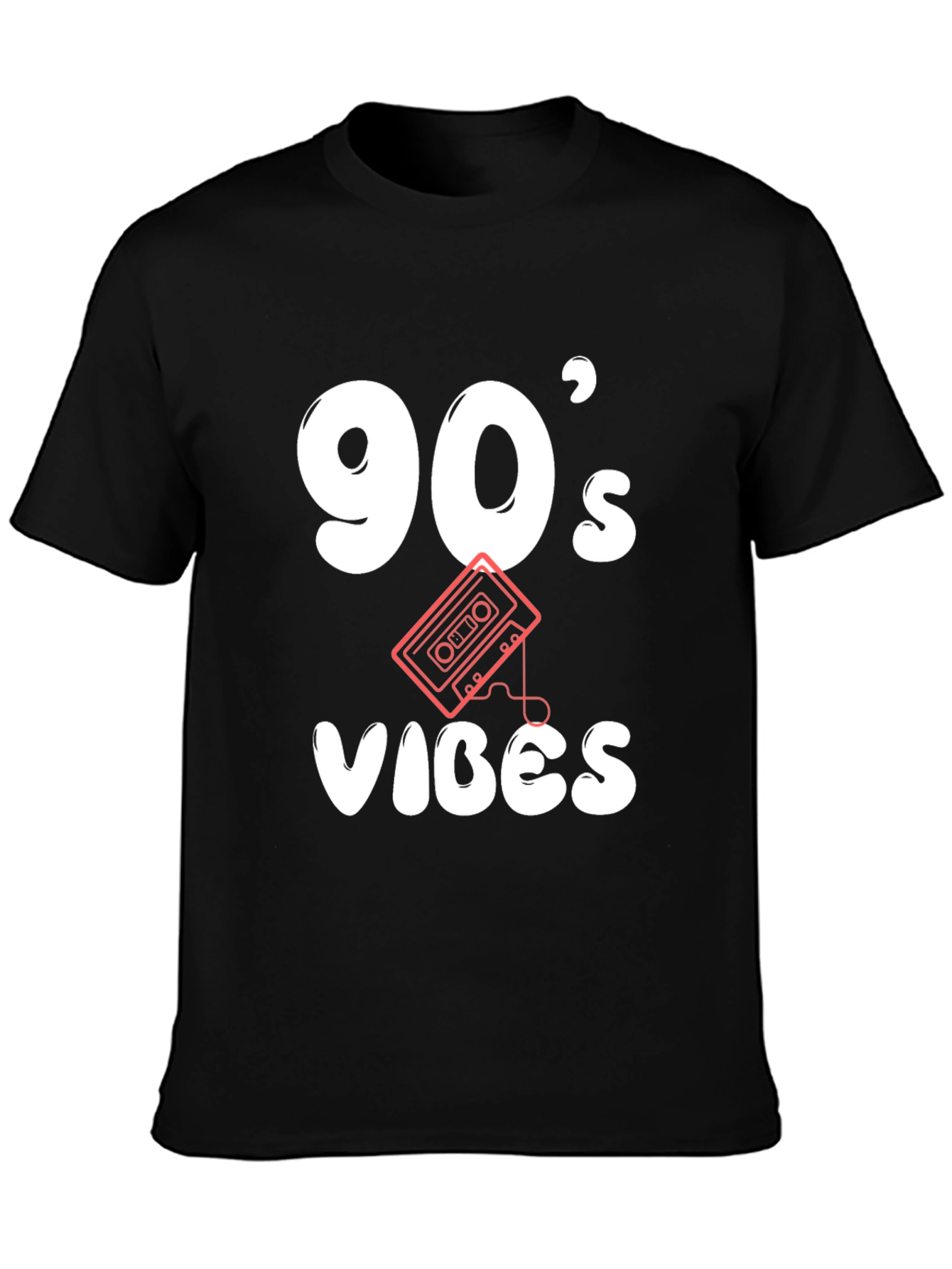 90s Vibes Graphic Tee - Retro Style