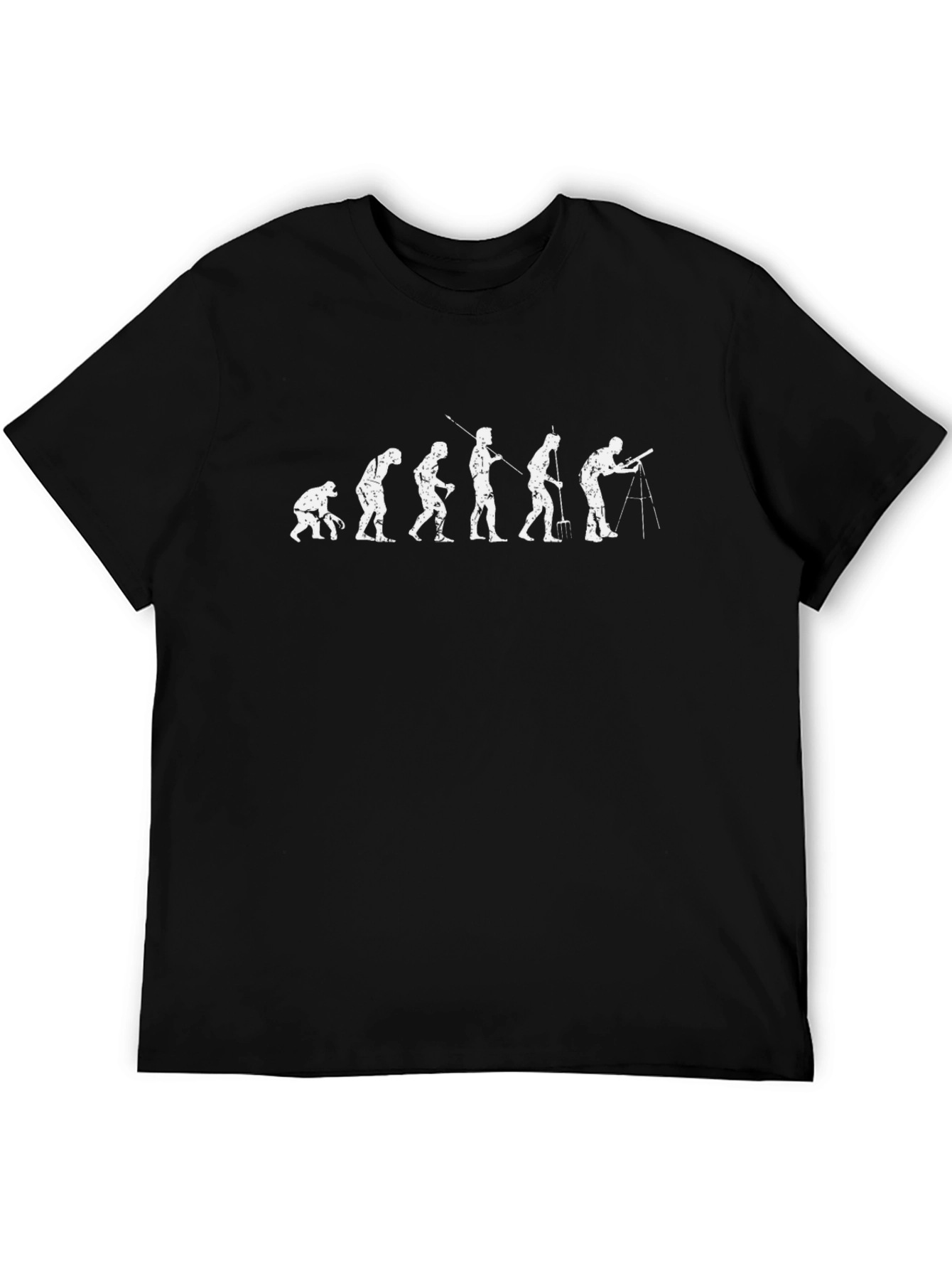 Evolution of Farming Black T-Shirt