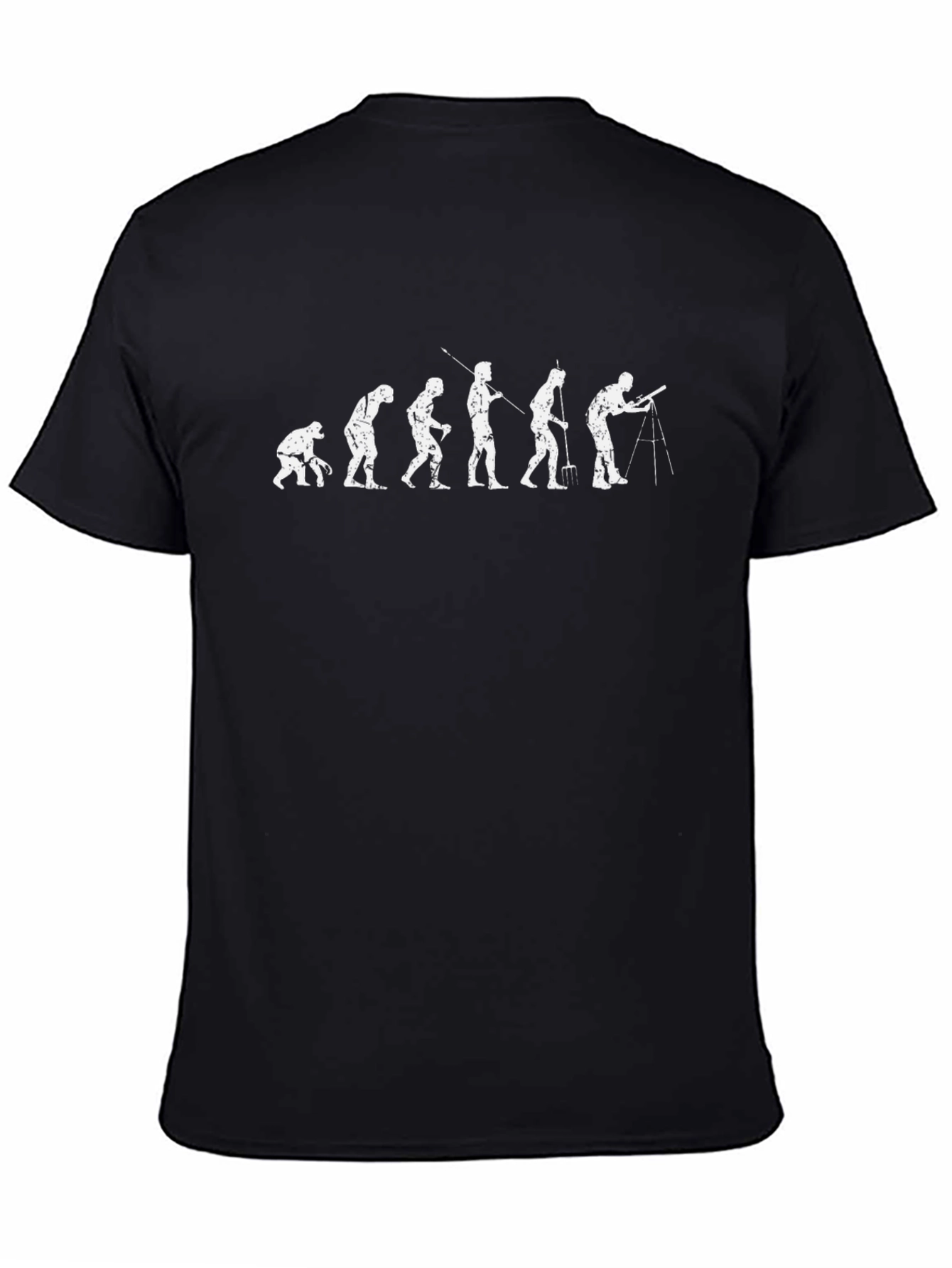 Evolution of Farming Black T-Shirt