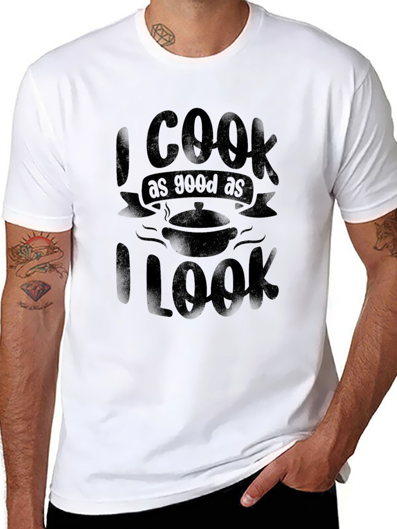 I Cook As Good As I Look Graphic Tee