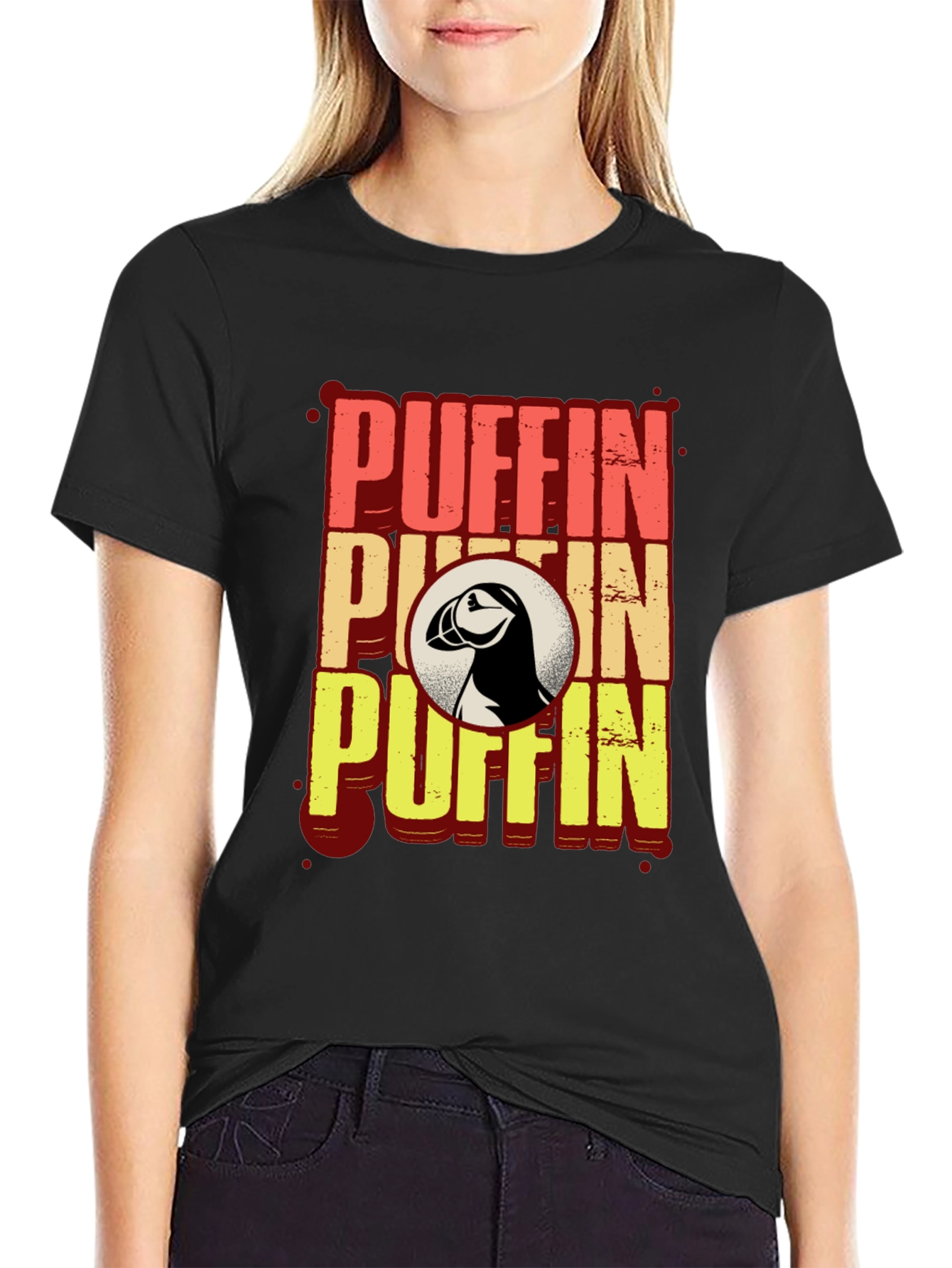 Puffin Graphic T-Shirt - Animal Lovers Tee