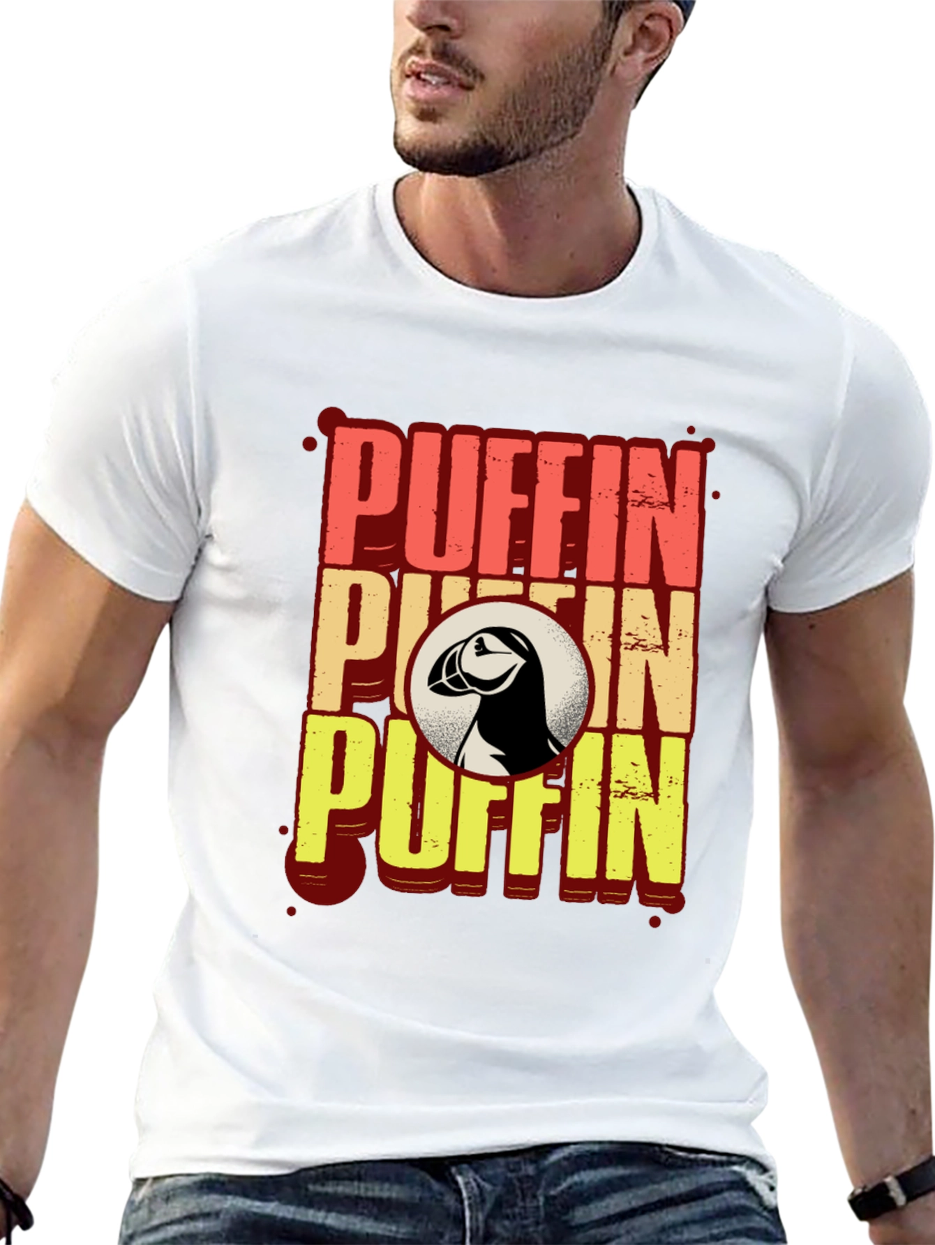 Puffin Graphic T-Shirt - Animal Lovers Tee