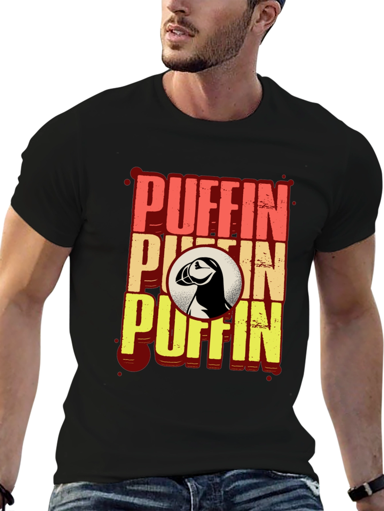 Puffin Graphic T-Shirt - Animal Lovers Tee
