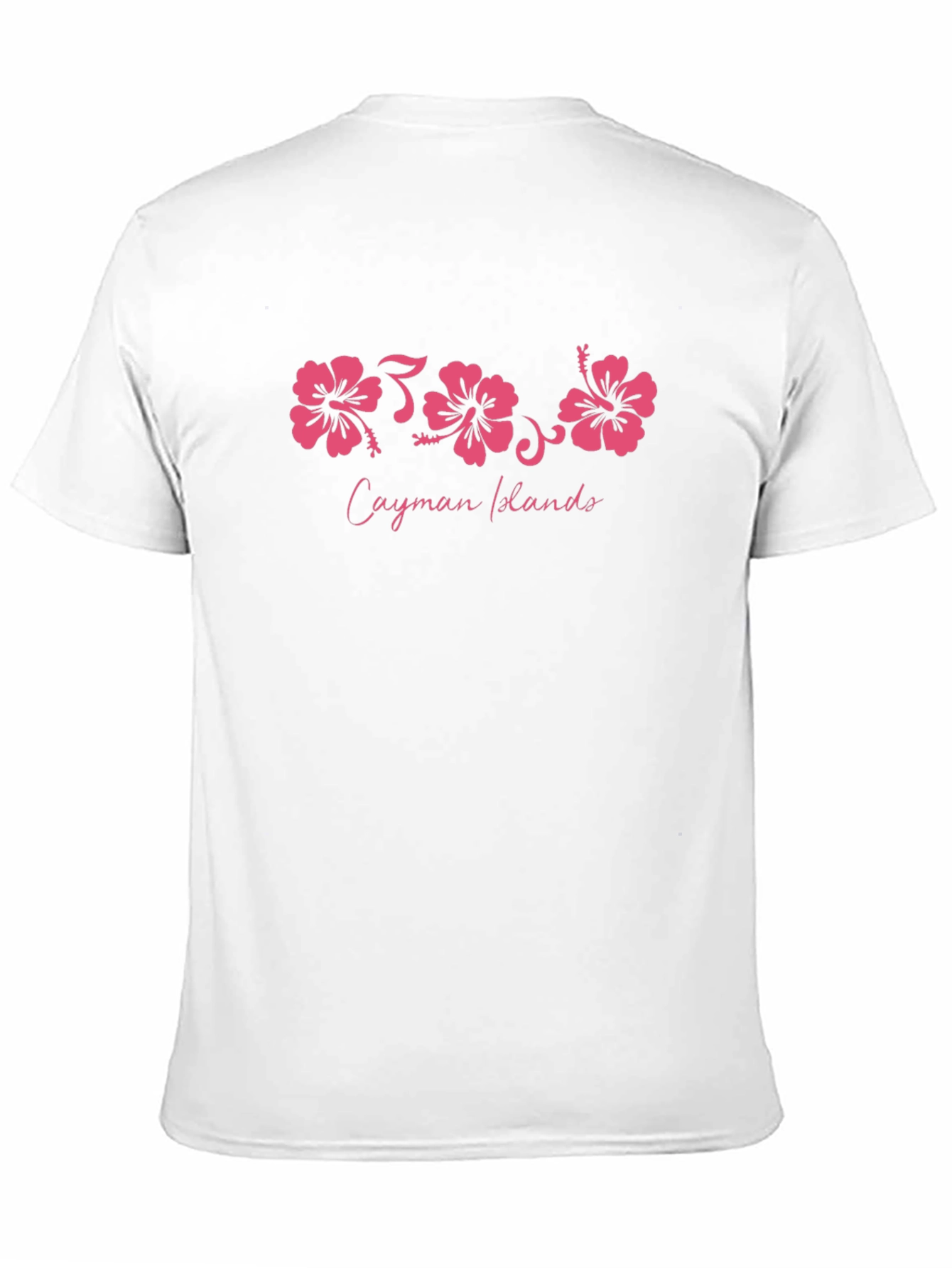 Cayman Islands Floral Print T-Shirt