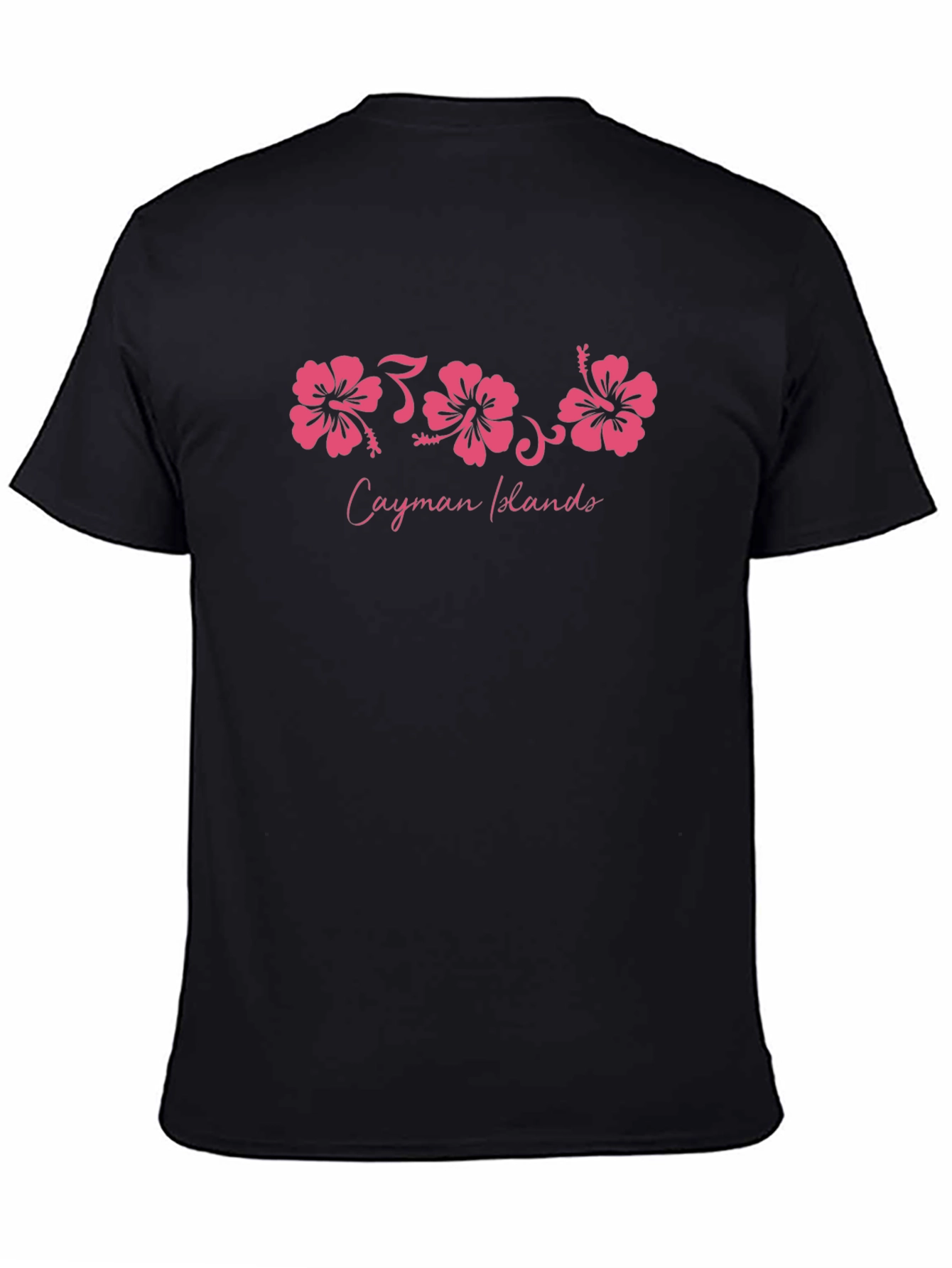 Cayman Islands Floral Print T-Shirt