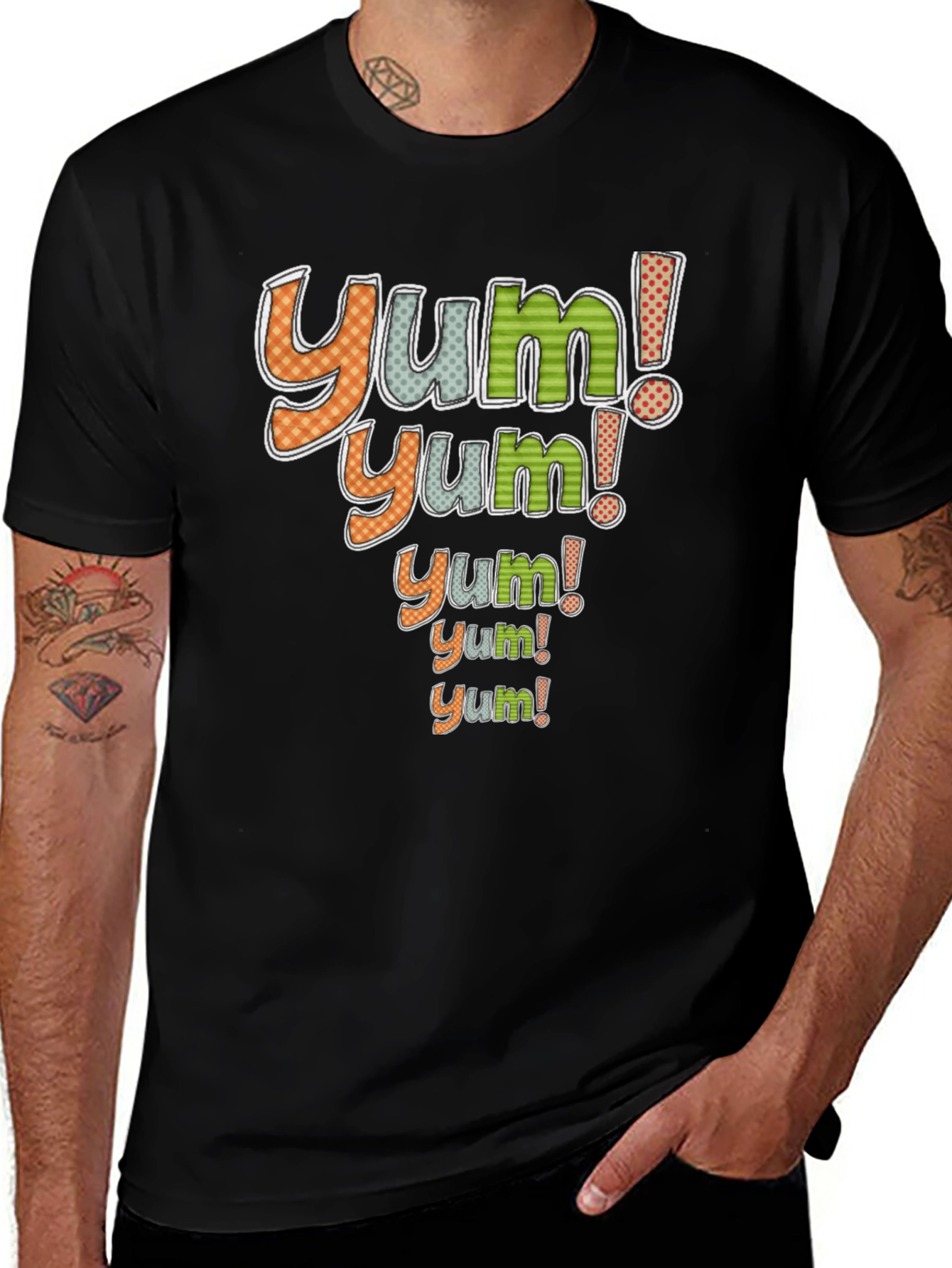 Yum! Graphic Print T-Shirt