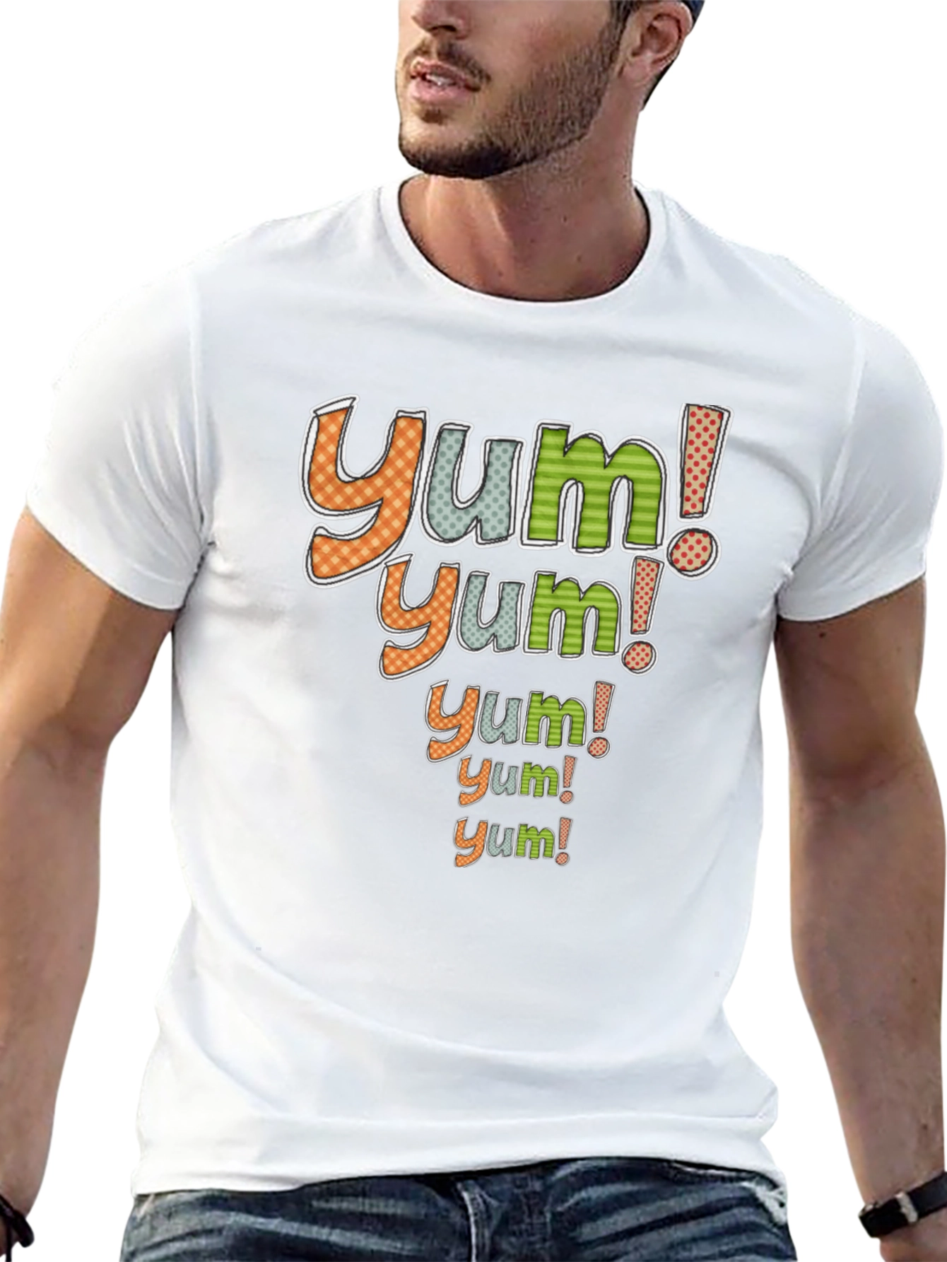 Yum! Graphic Print T-Shirt