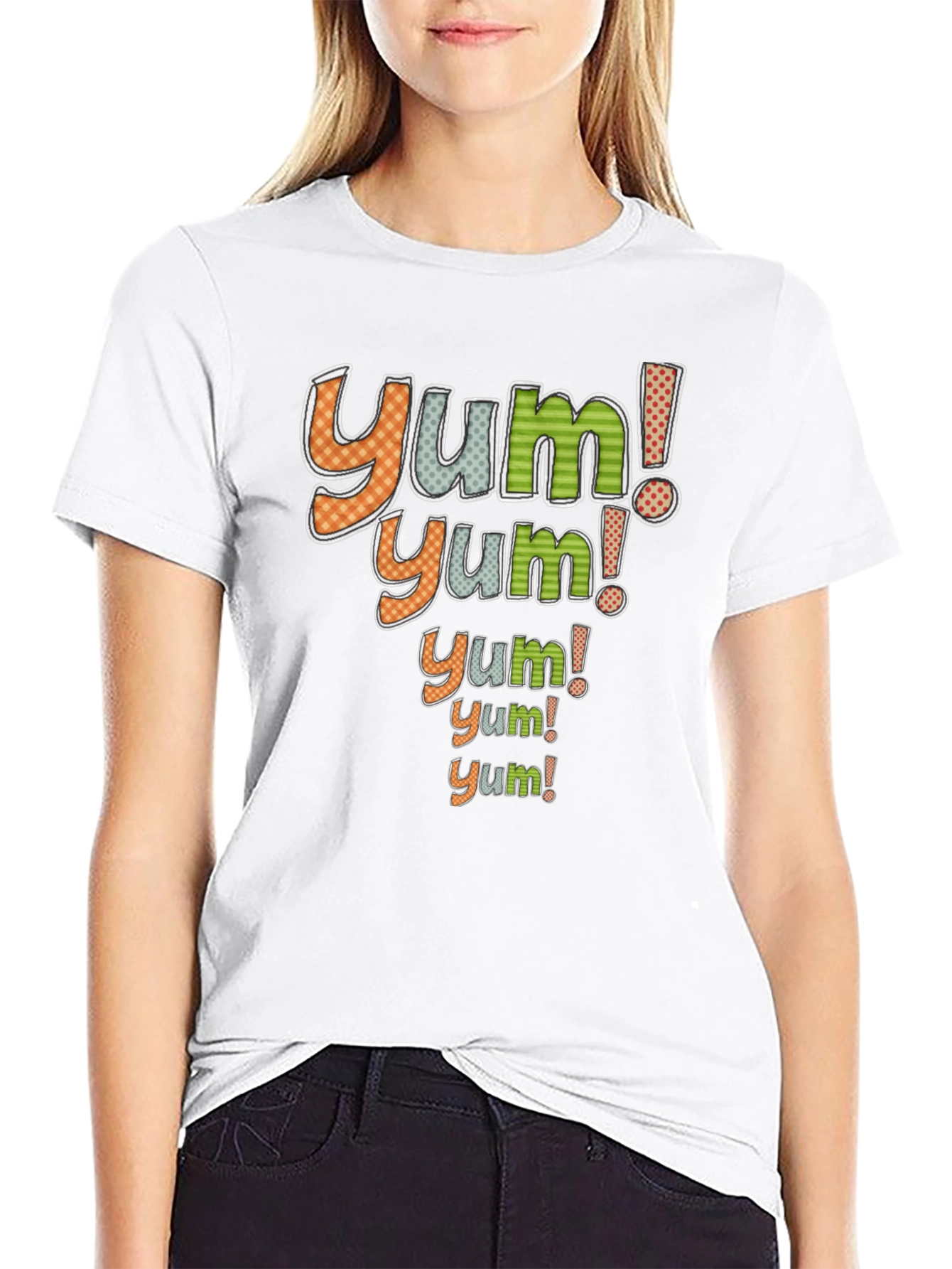 Yum! Graphic Print T-Shirt