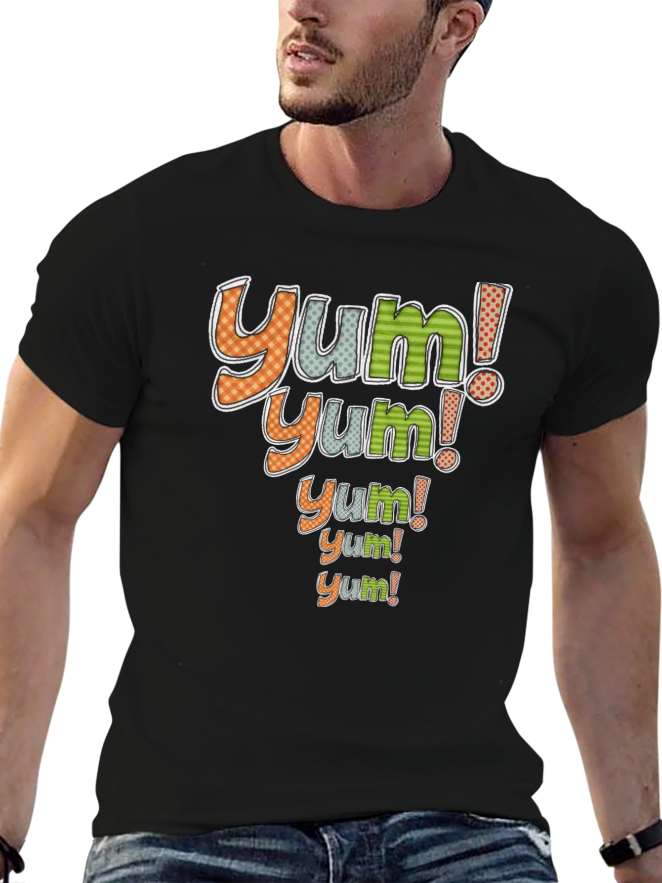 Yum! Graphic Print T-Shirt