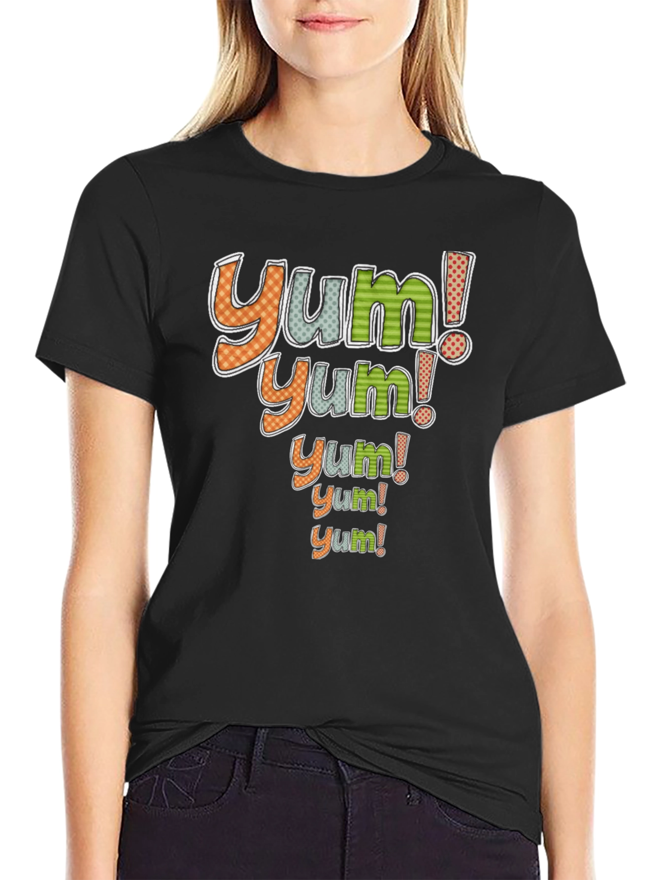 Yum! Graphic Print T-Shirt