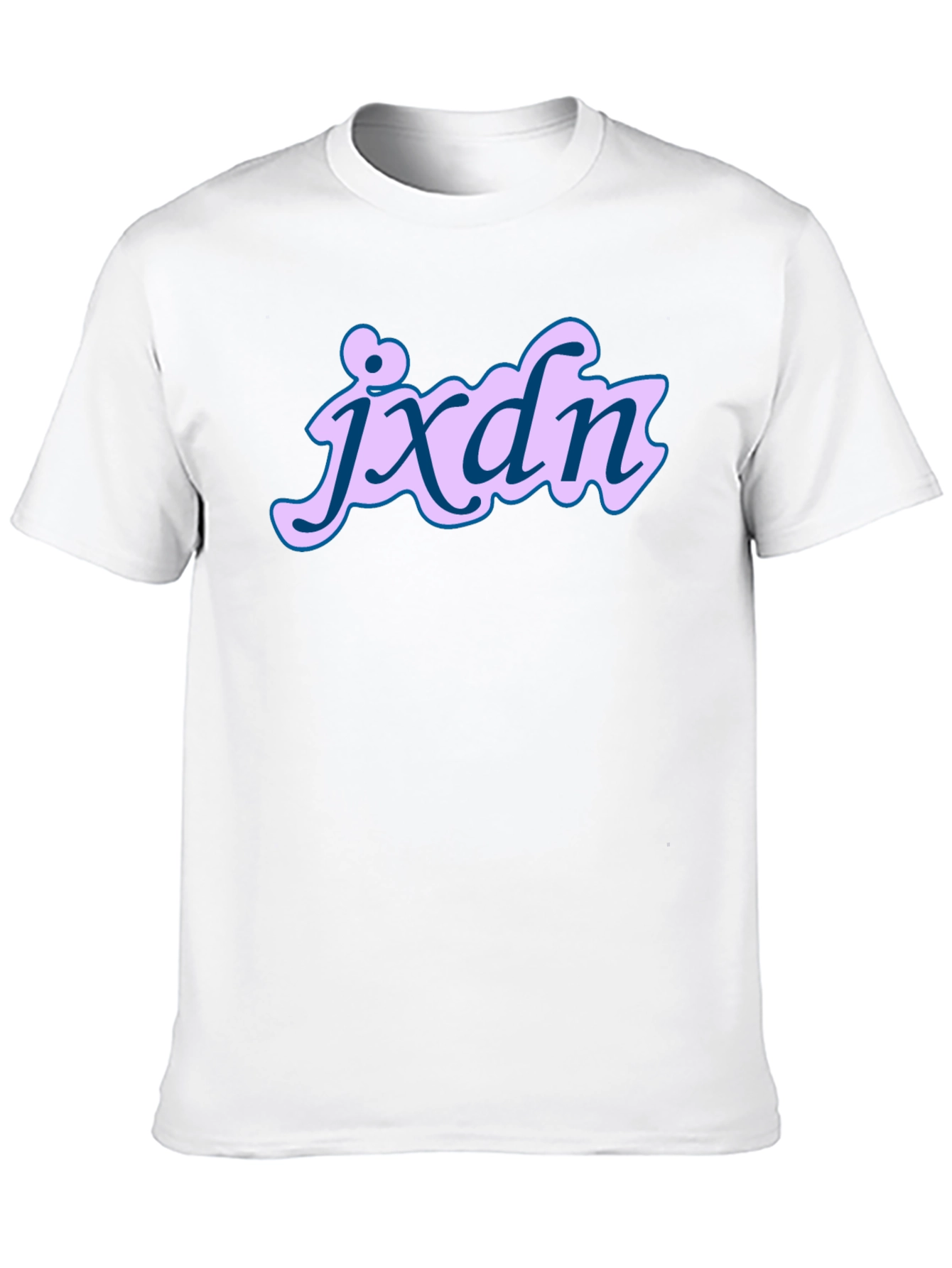 Jxnd Pink Text Graphic Tee