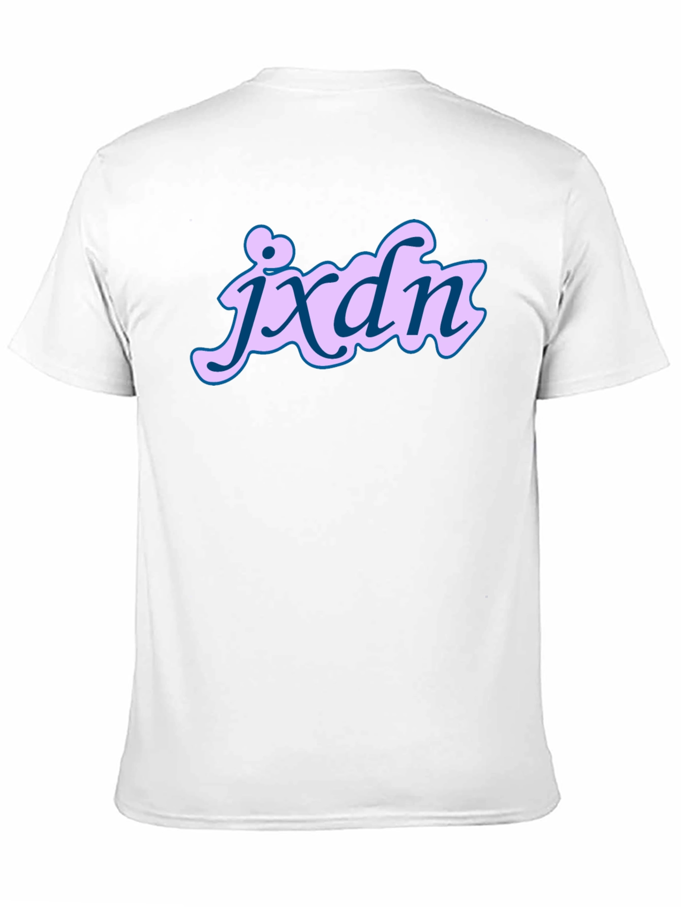 Jxnd Pink Text Graphic Tee