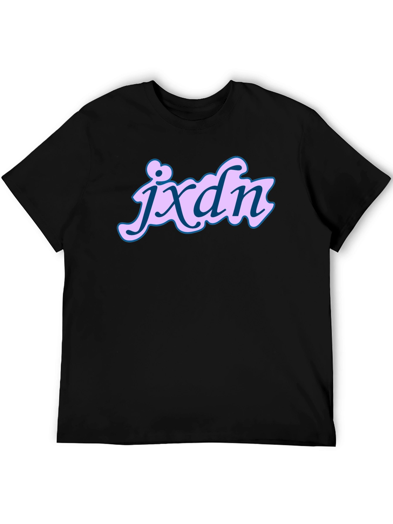 Jxnd Pink Text Graphic Tee