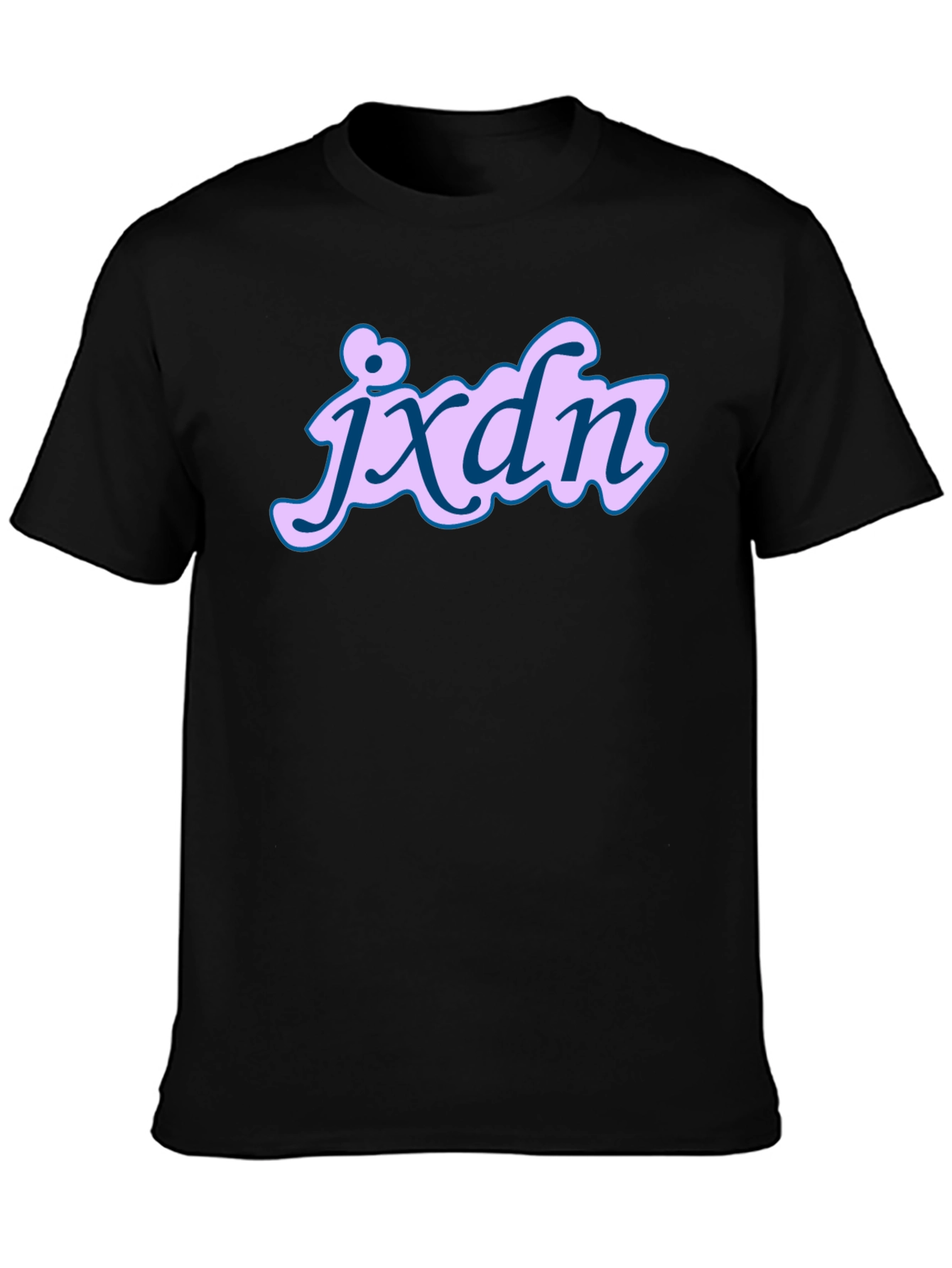 Jxnd Pink Text Graphic Tee