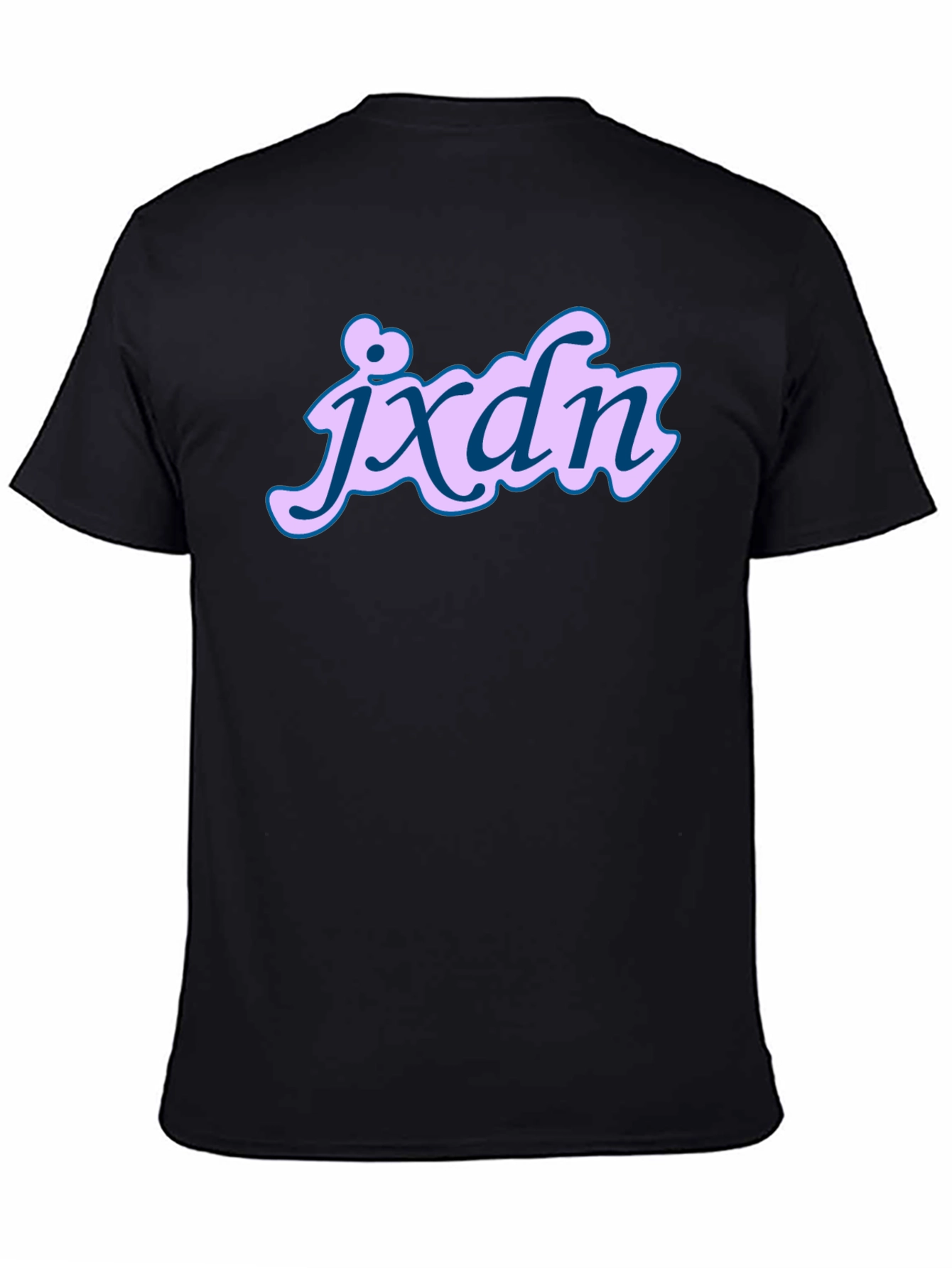 Jxnd Pink Text Graphic Tee