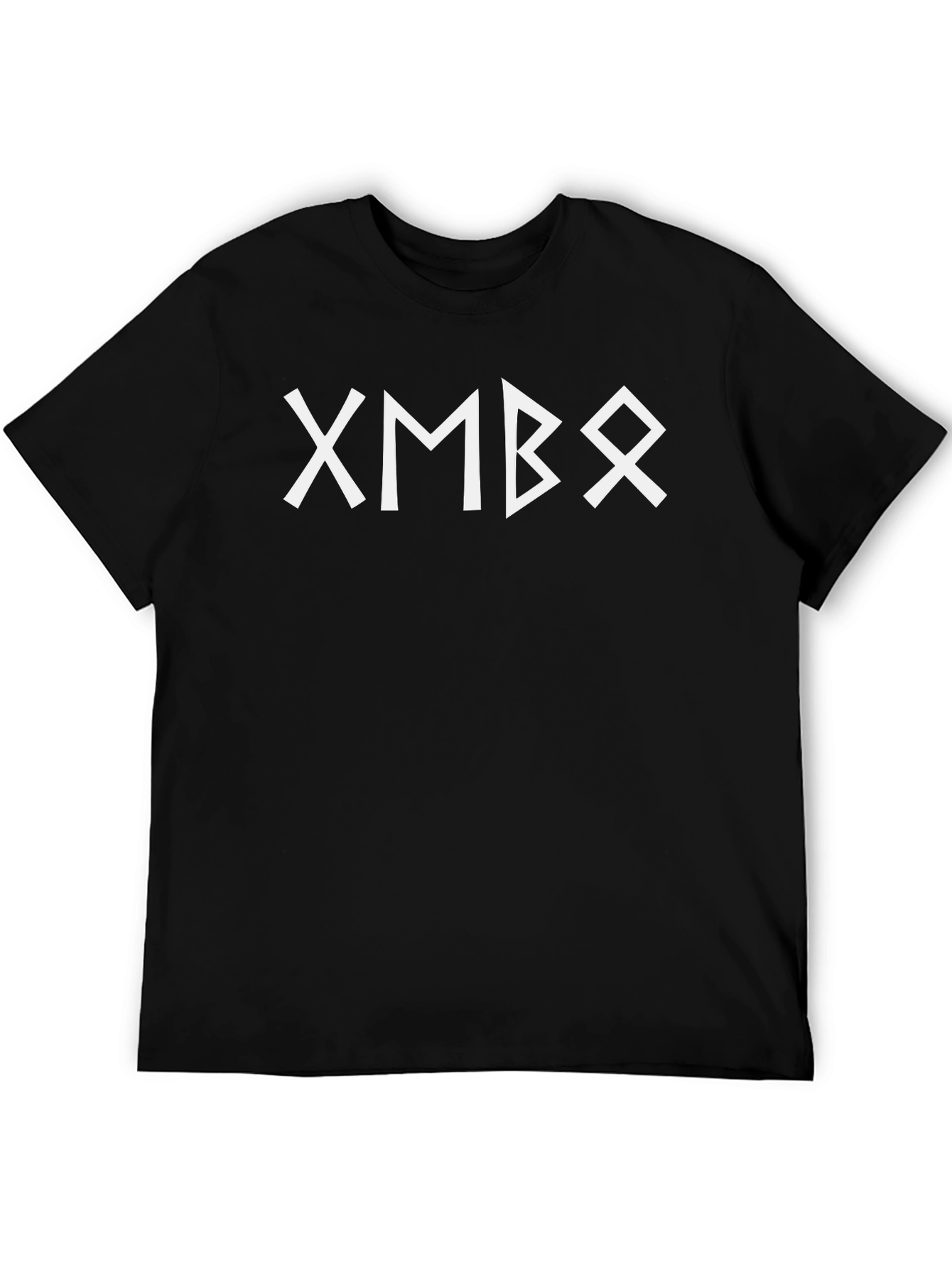 Viking Runes Black T-Shirt