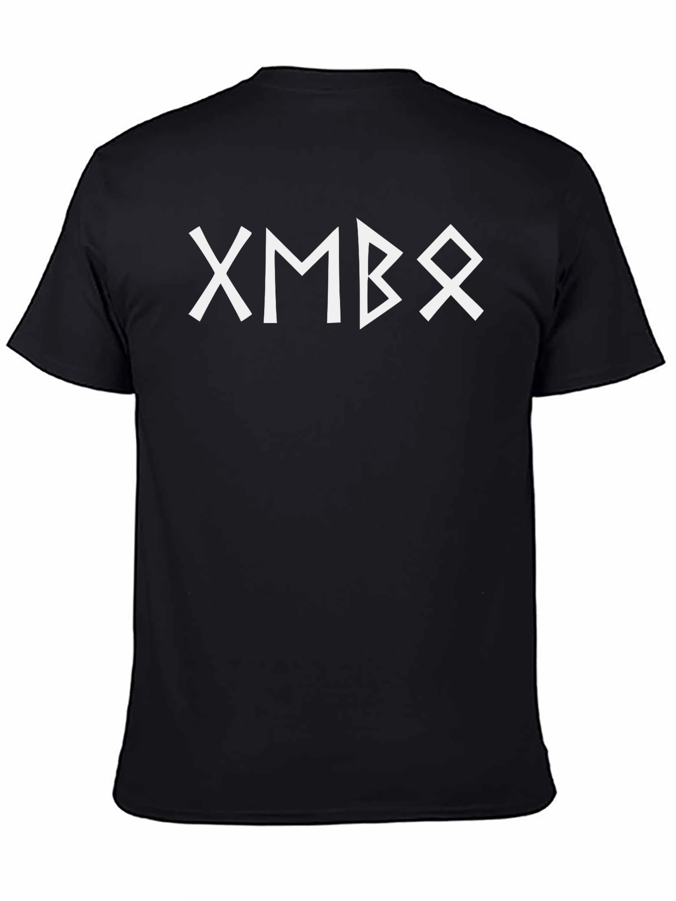 Viking Runes Black T-Shirt