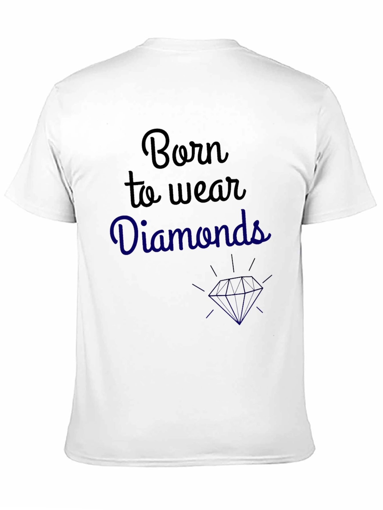 Born to Wear Diamonds Graphic Tee