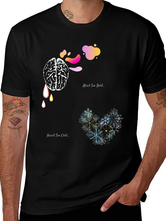 Mind & Heart Graphic Tee - Bold Design