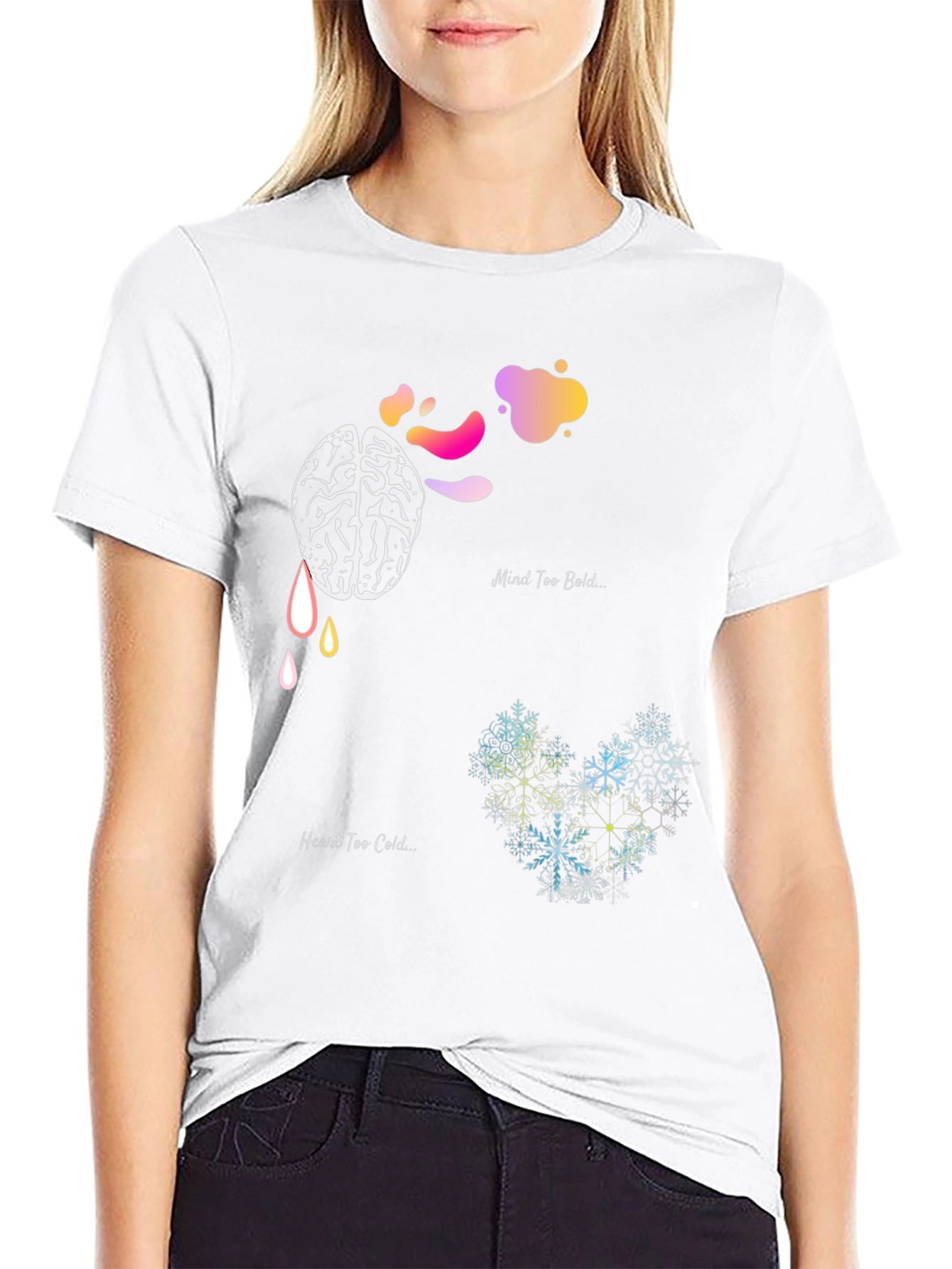 Mind & Heart Graphic Tee - Bold Design