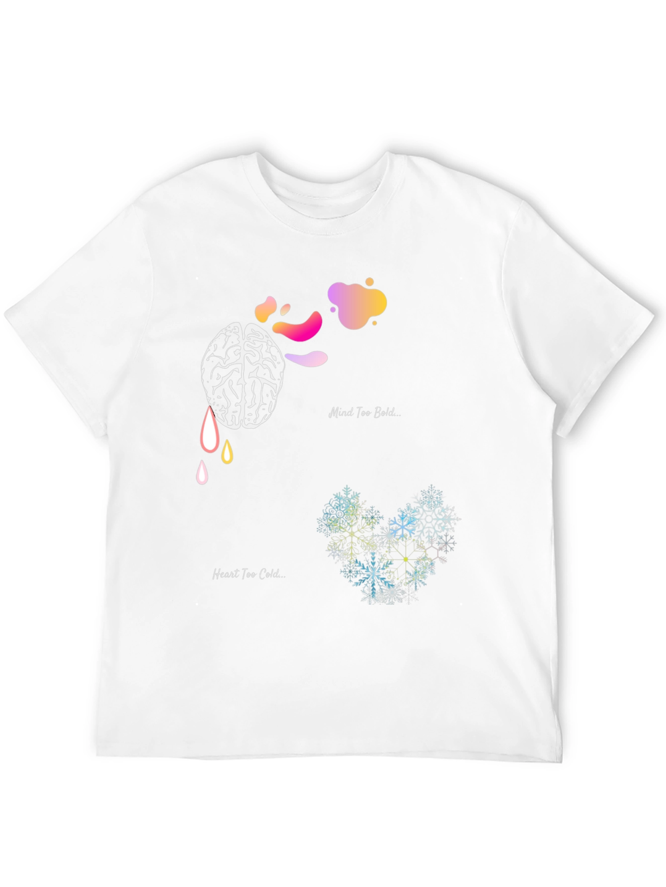 Mind & Heart Graphic Tee - Bold Design