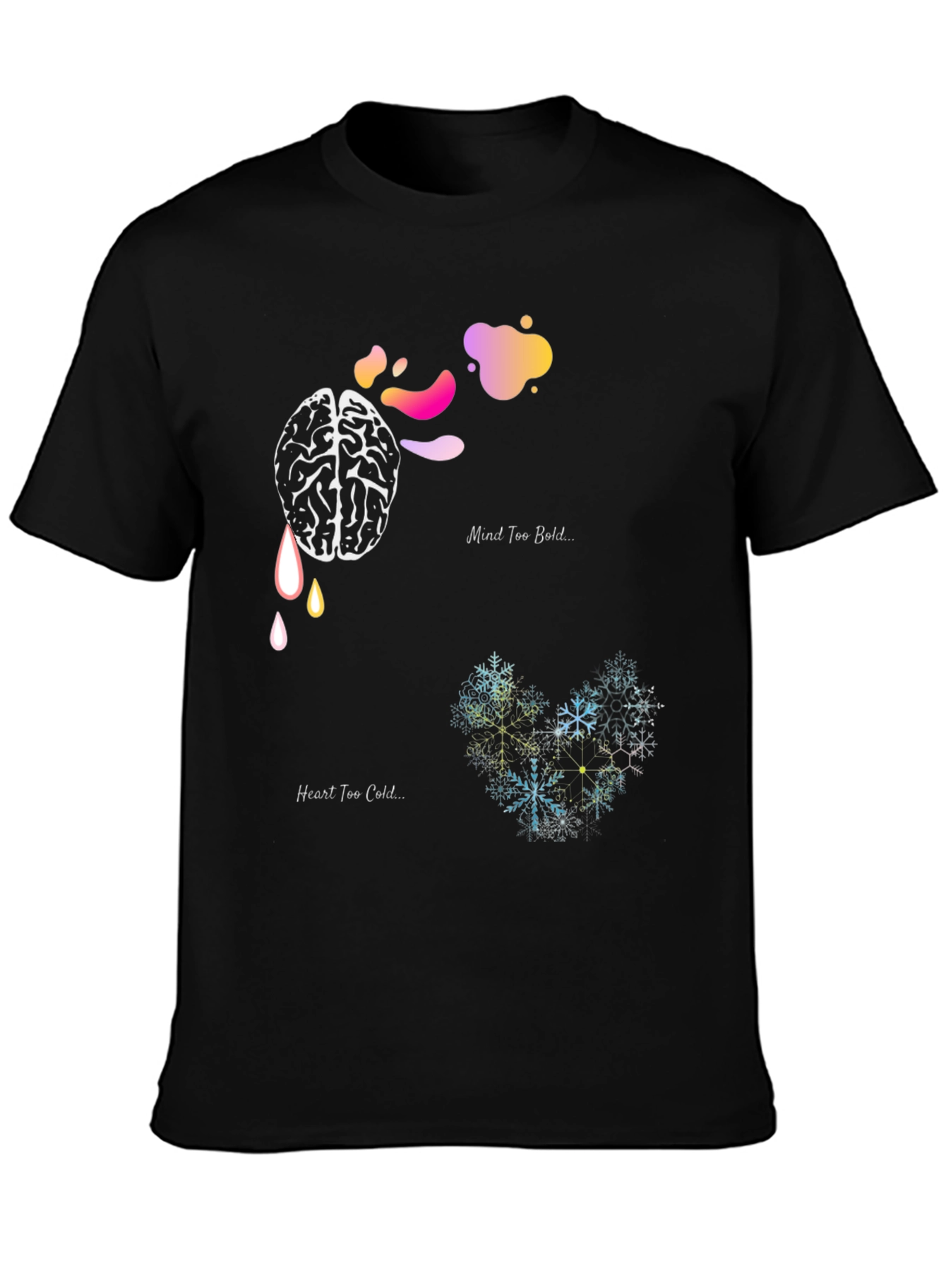 Mind & Heart Graphic Tee - Bold Design