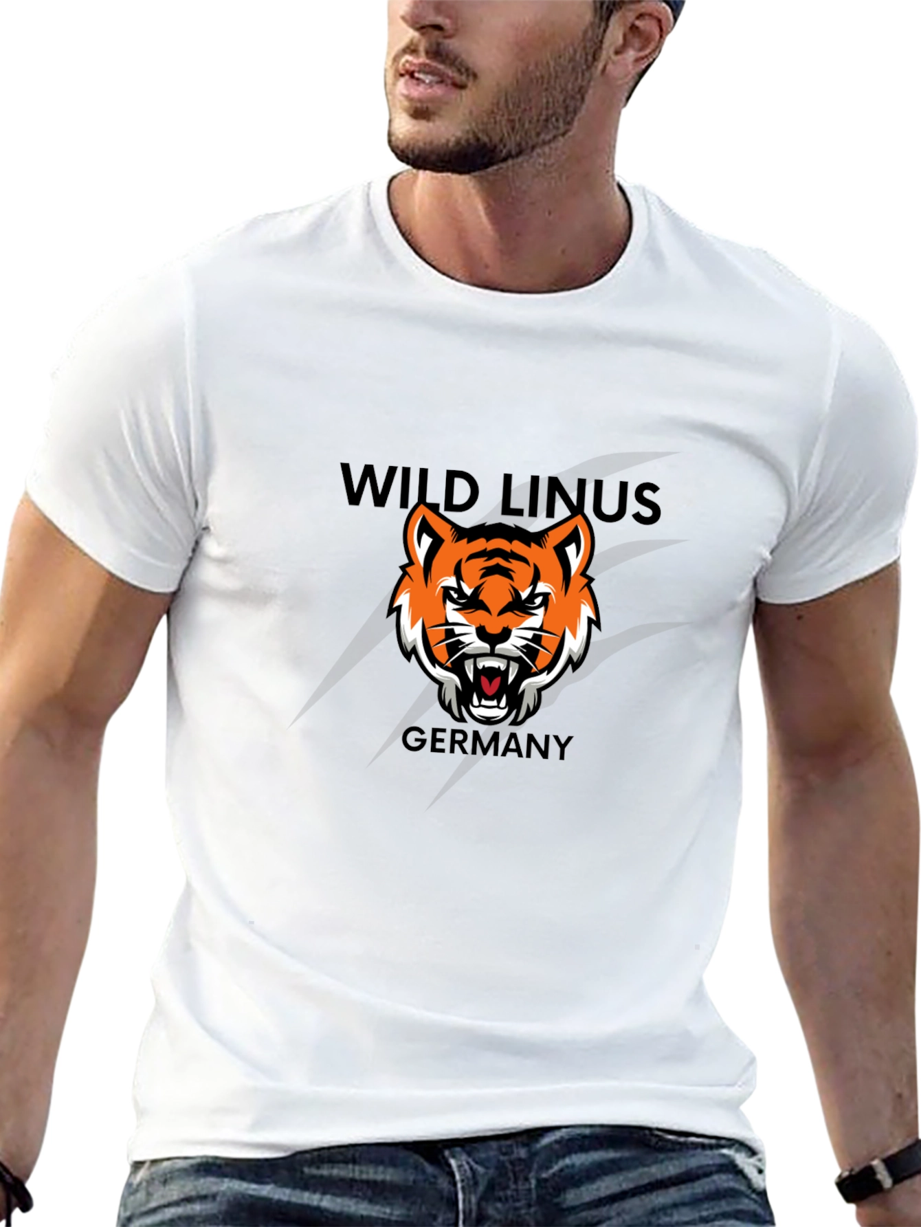 Wild Linus Germany Tiger Graphic Tee