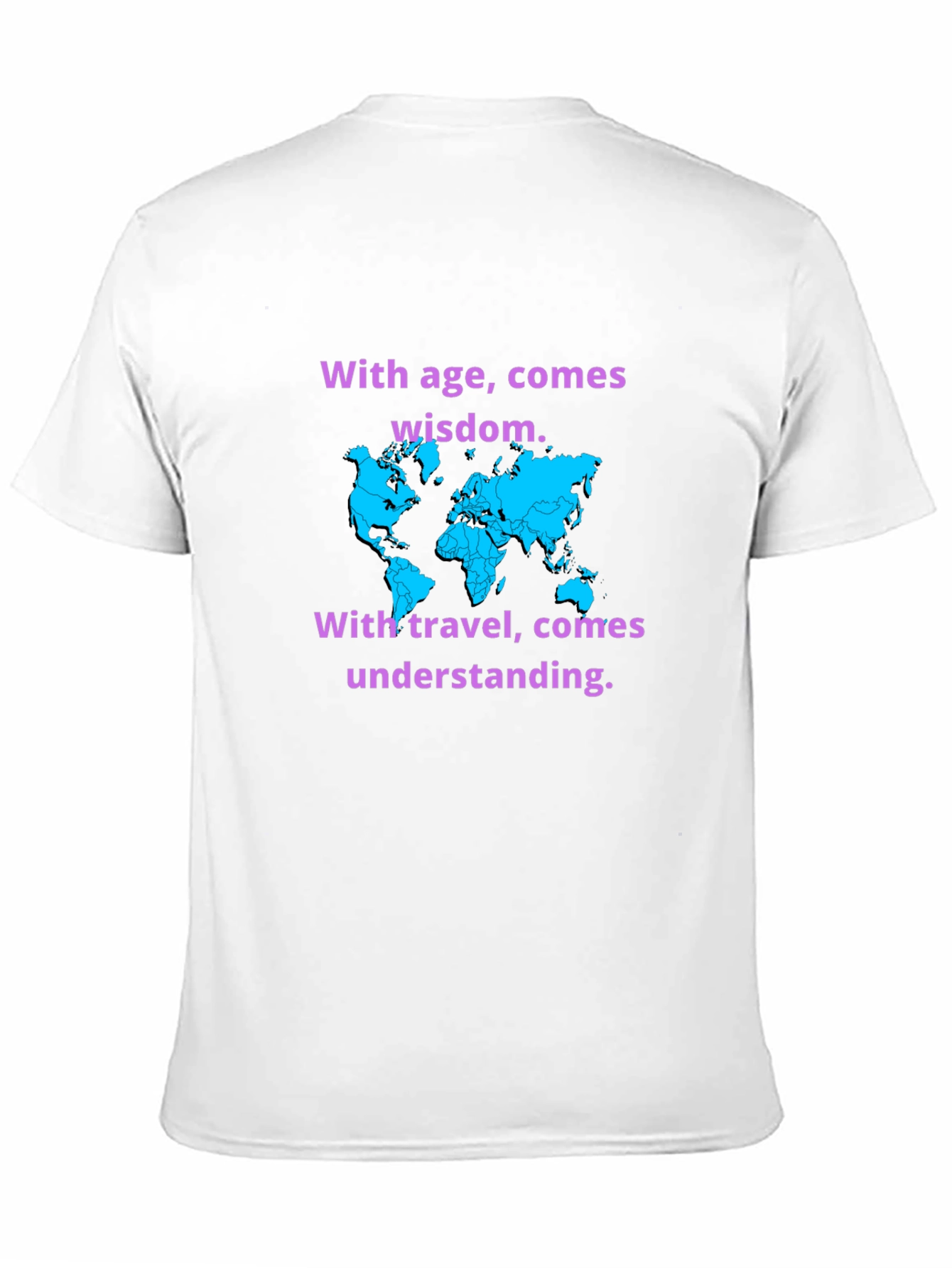 Travel Wisdom Black T-Shirt