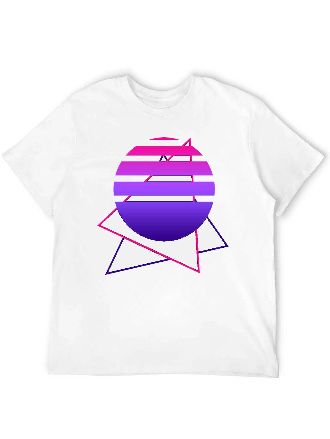 Retro Sunset Graphic Tee - Synthwave Style Shirt