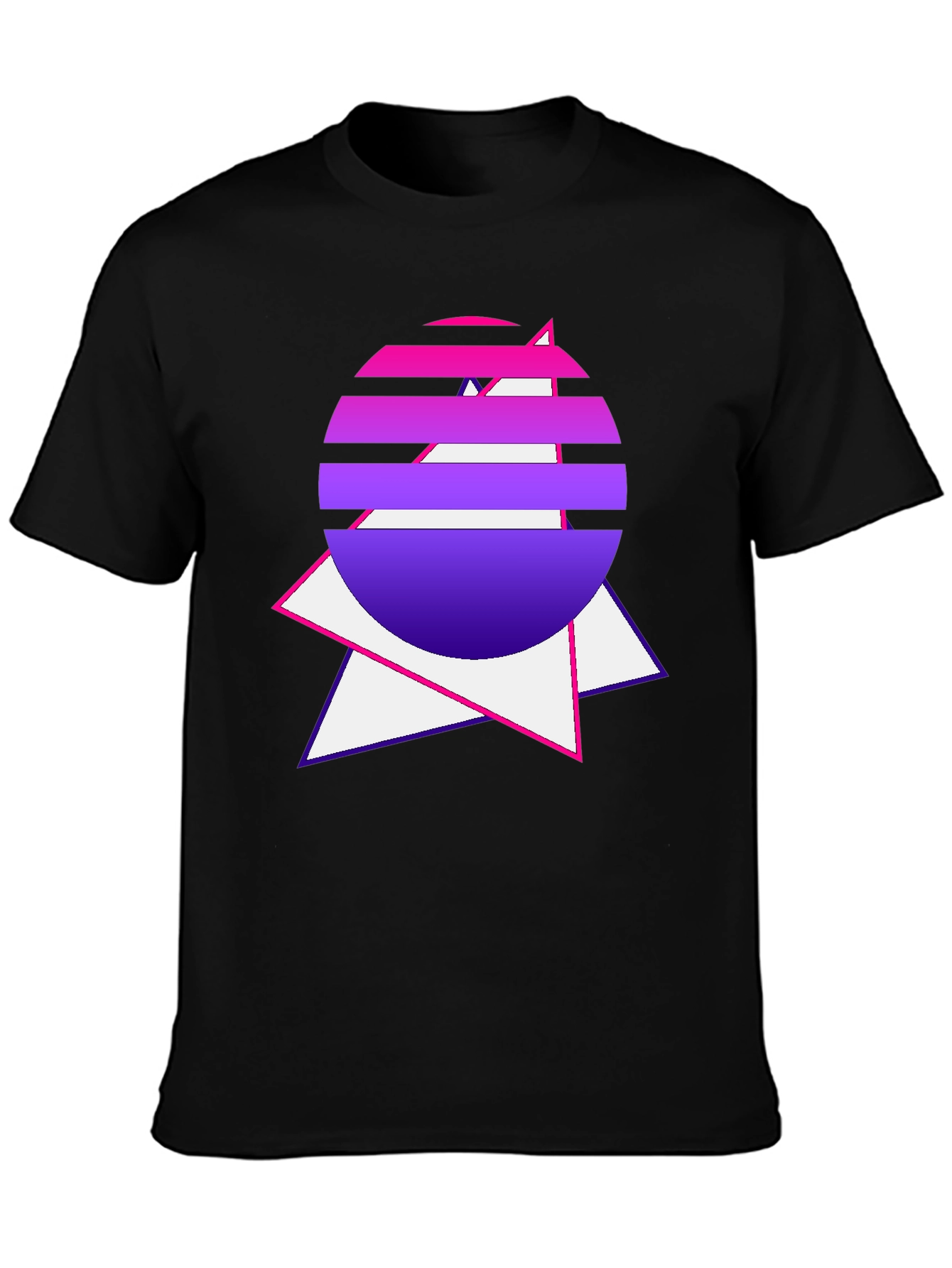 Retro Sunset Graphic Tee - Synthwave Style Shirt