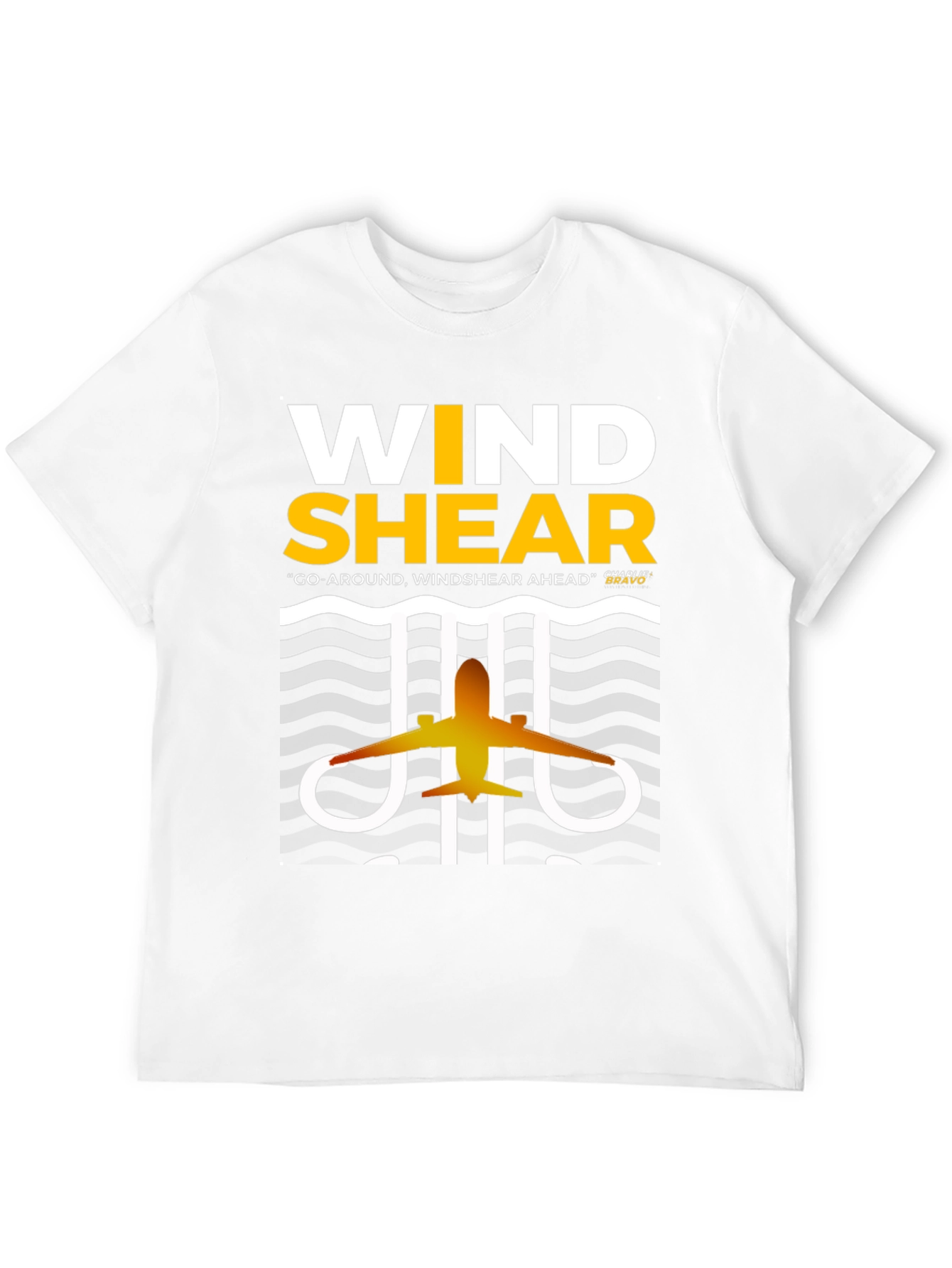 Wind Shear Airplane Graphic Tee
