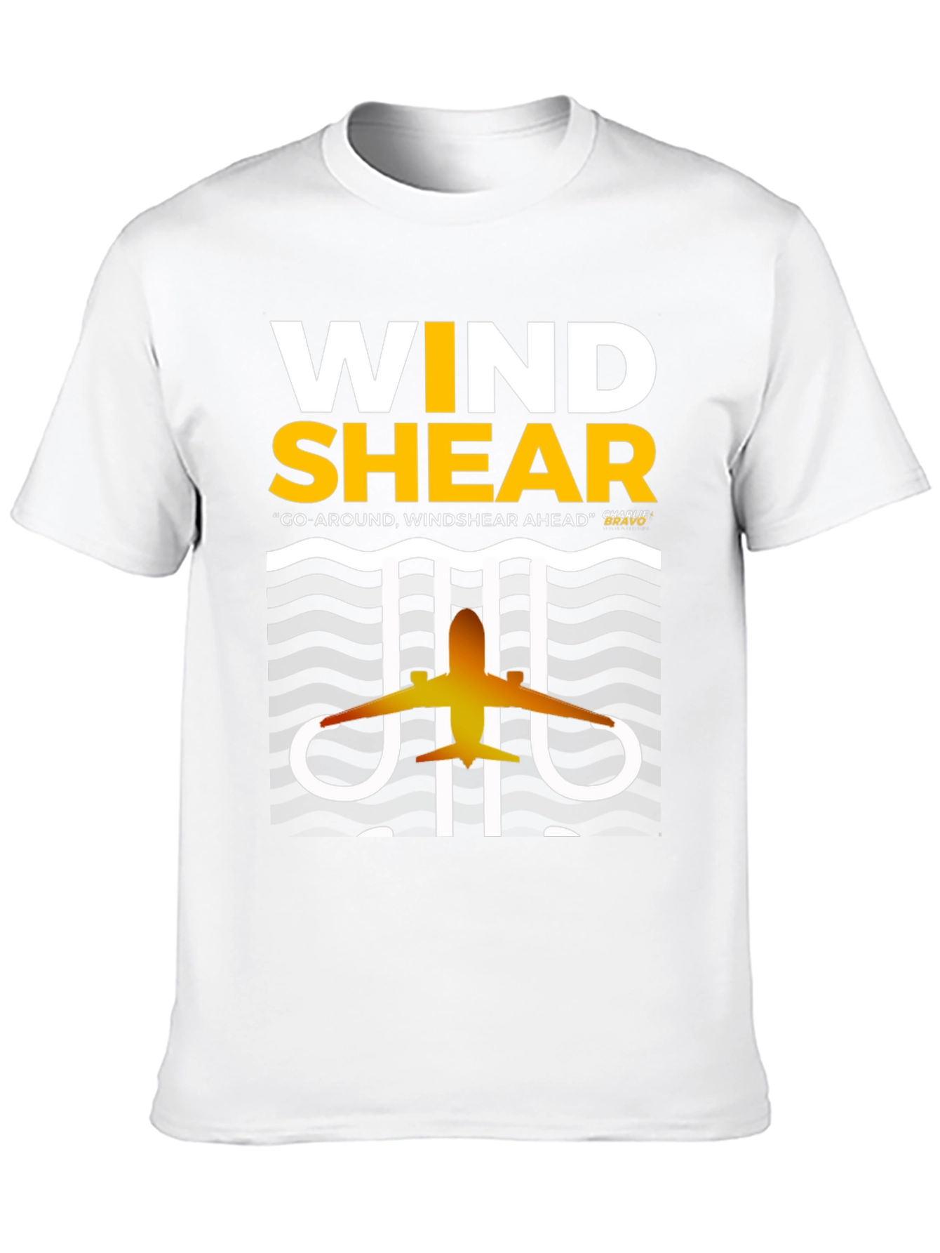 Wind Shear Airplane Graphic Tee