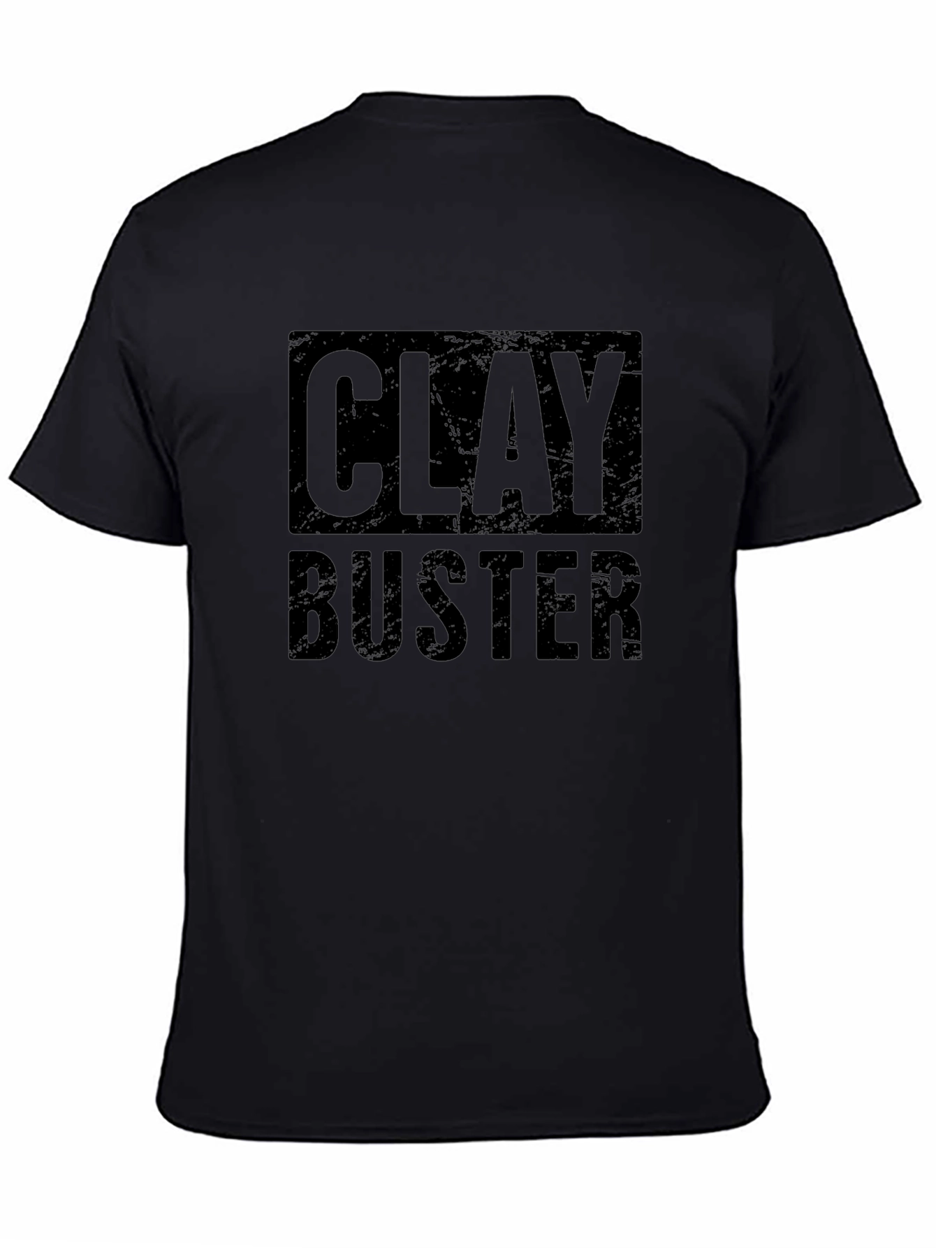 Clay Buster Graphic Tee - Mens Black T-Shirt
