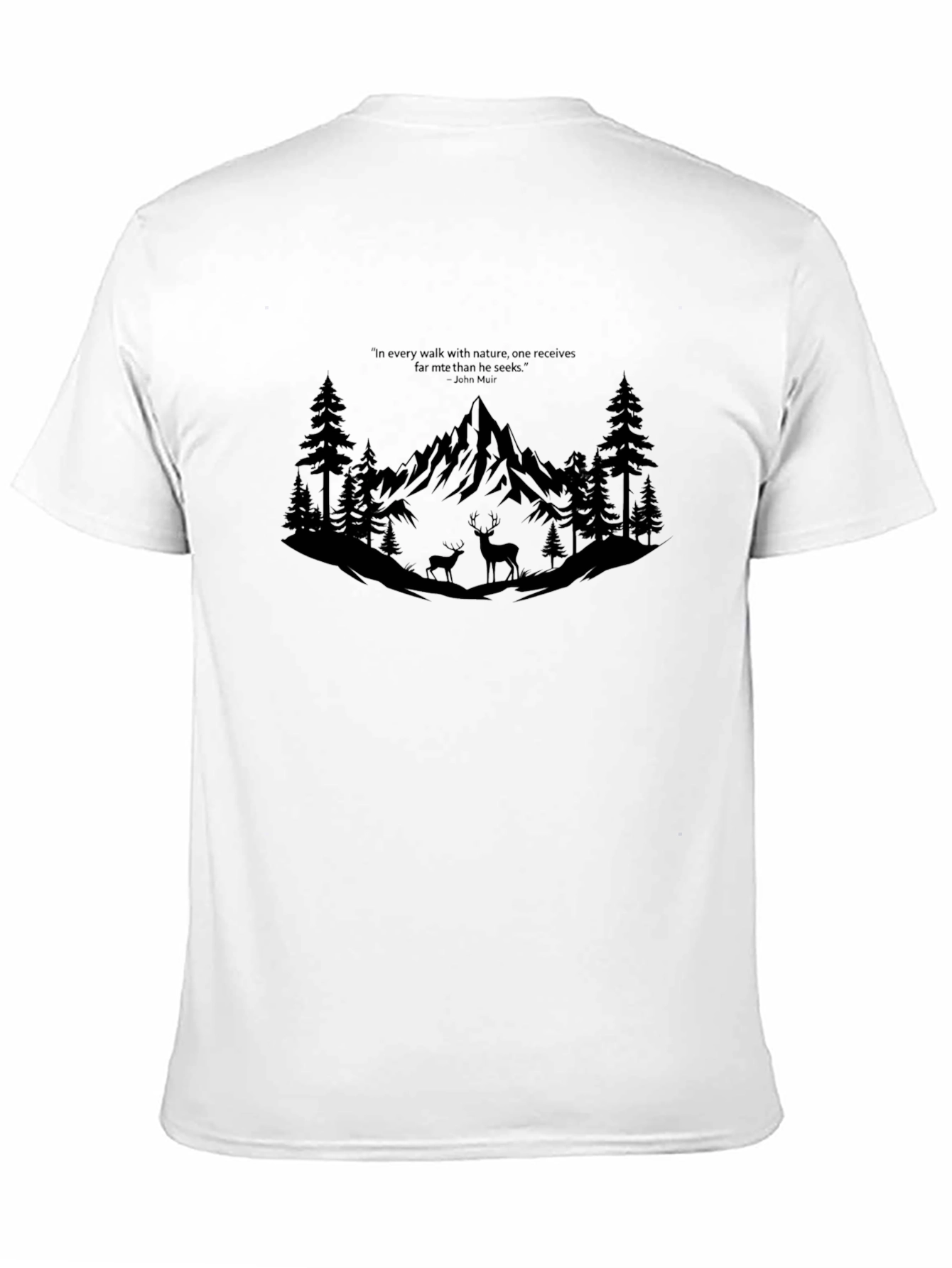 Nature Walk Mountain Graphic T-Shirt
