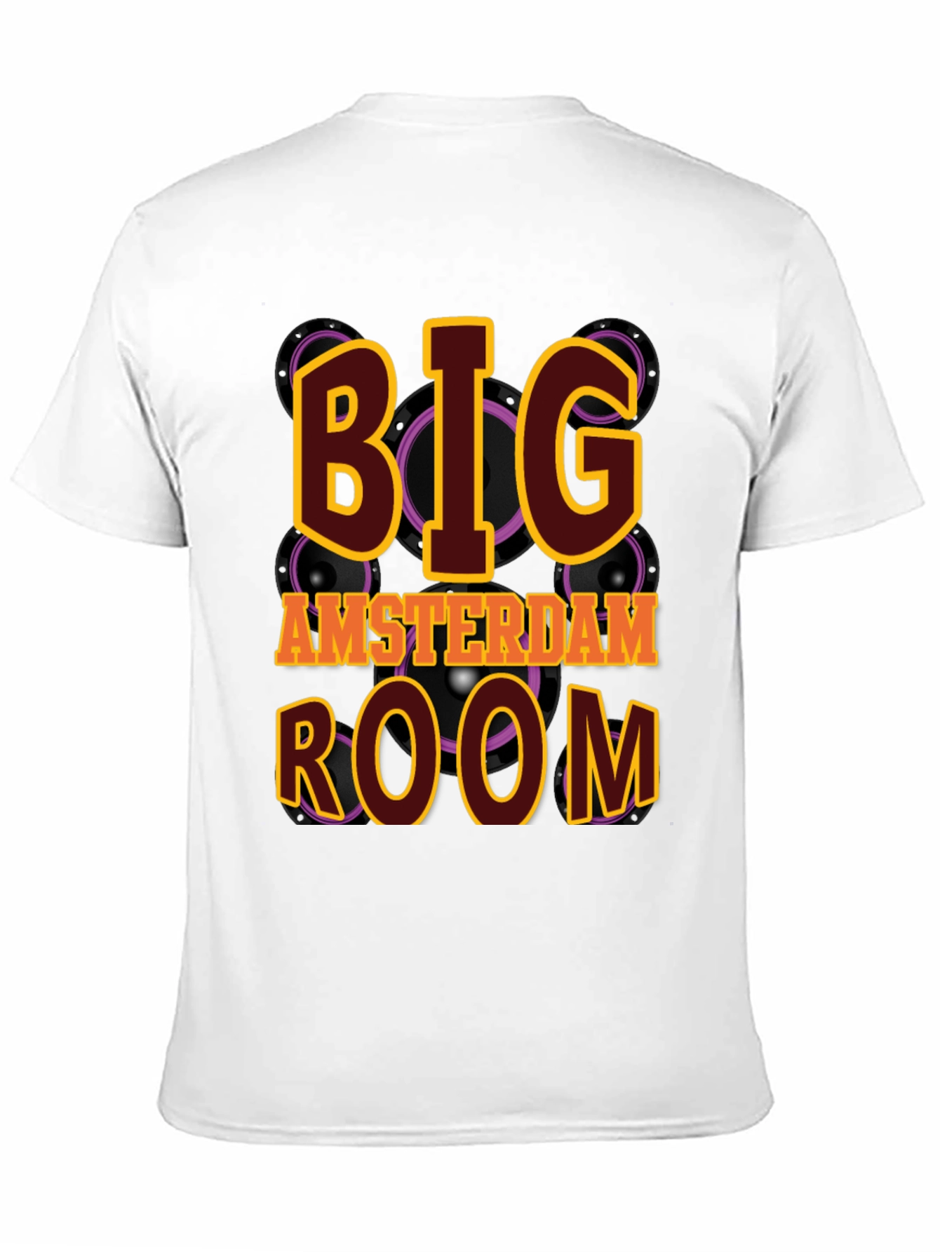 Big Amsterdam Room Black T-Shirt