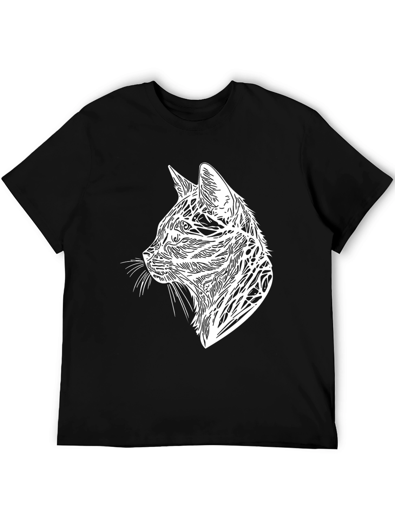 Cat Graphic T-Shirt - Cool Style