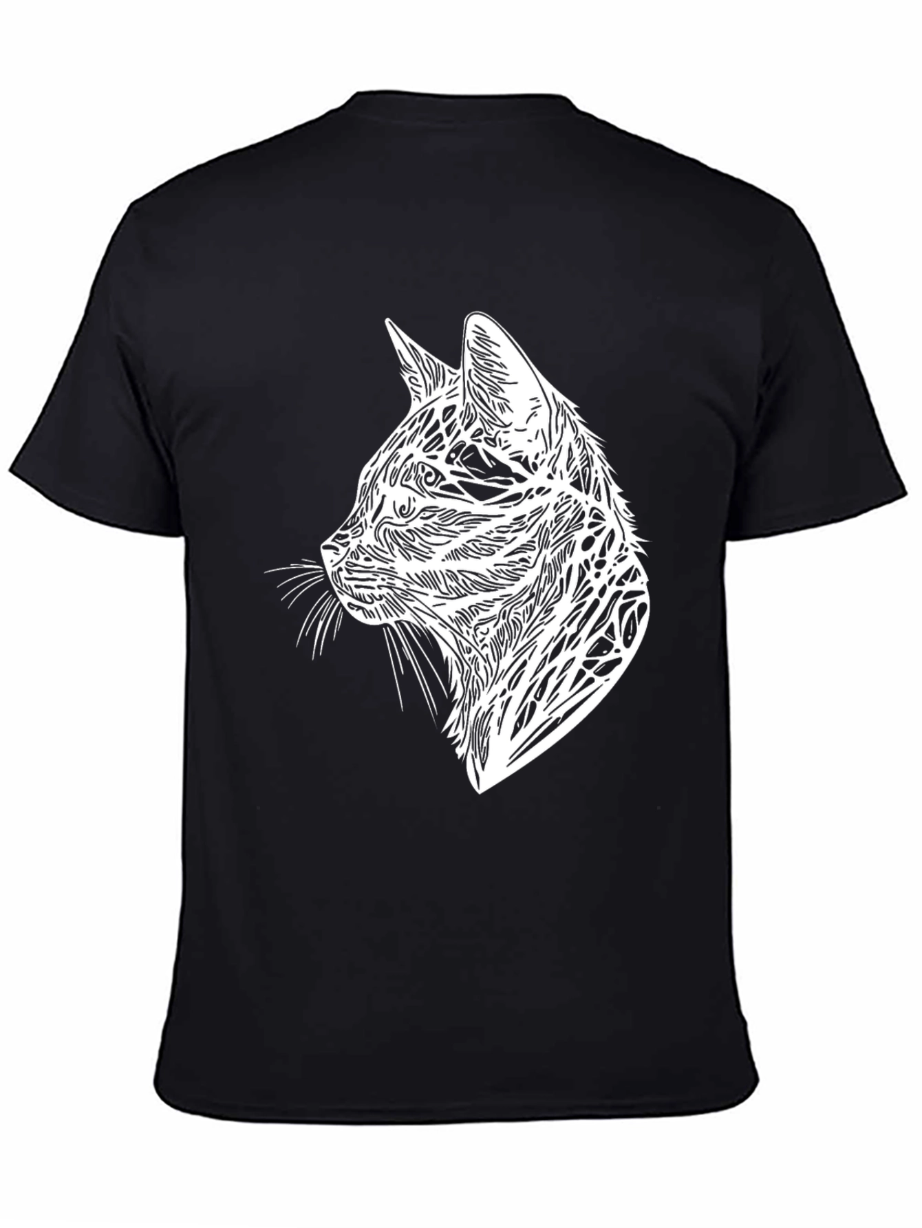 Cat Graphic T-Shirt - Cool Style