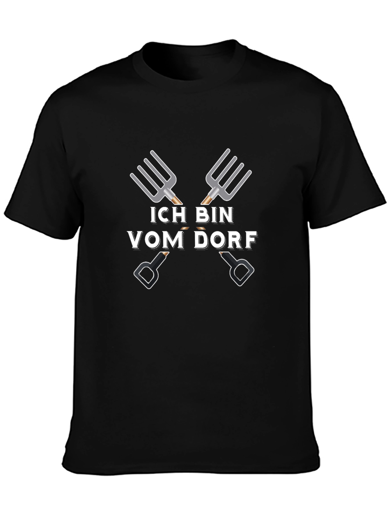 Ich Bin Vom Dorf Graphic T-Shirt