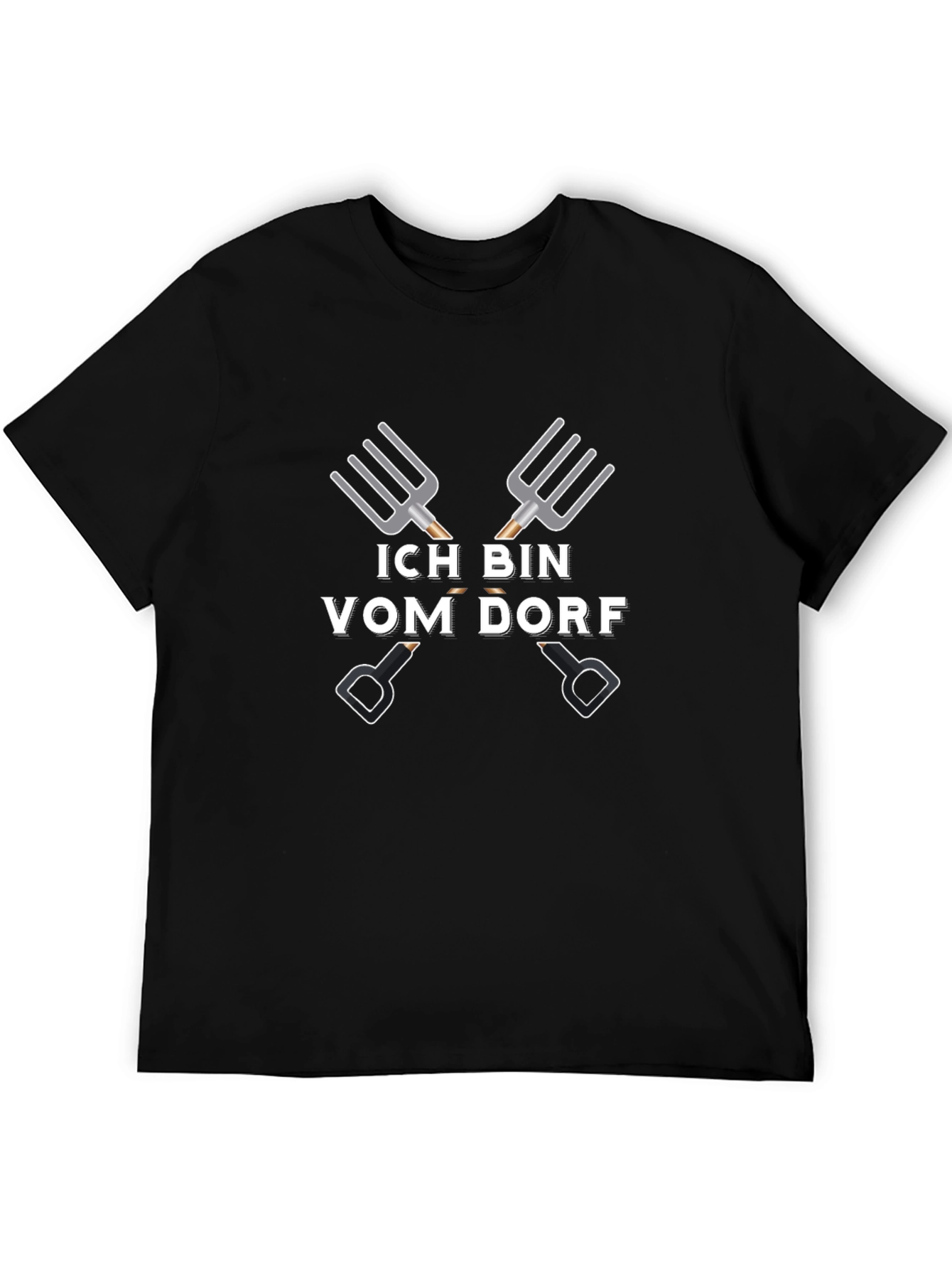 Ich Bin Vom Dorf Graphic T-Shirt