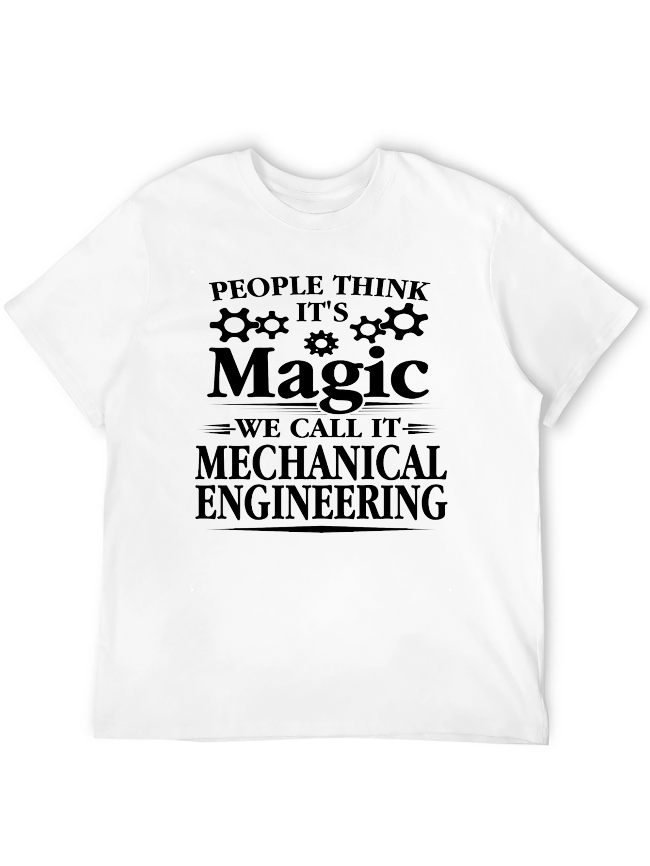 Mechanical Engineering Magic Funny T-Shirt