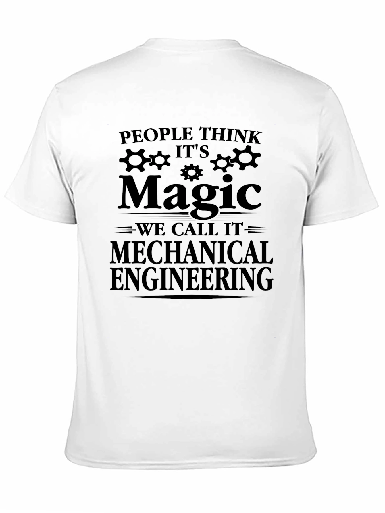 Mechanical Engineering Magic Funny T-Shirt