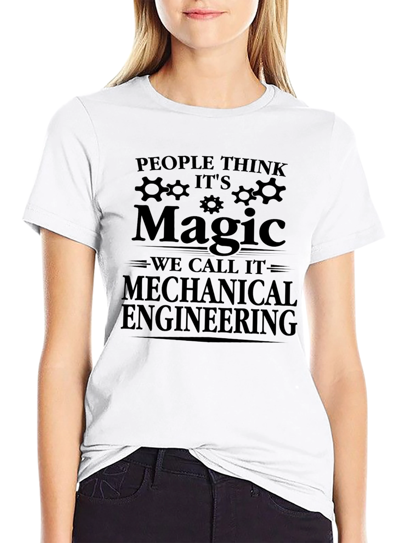 Mechanical Engineering Magic Funny T-Shirt