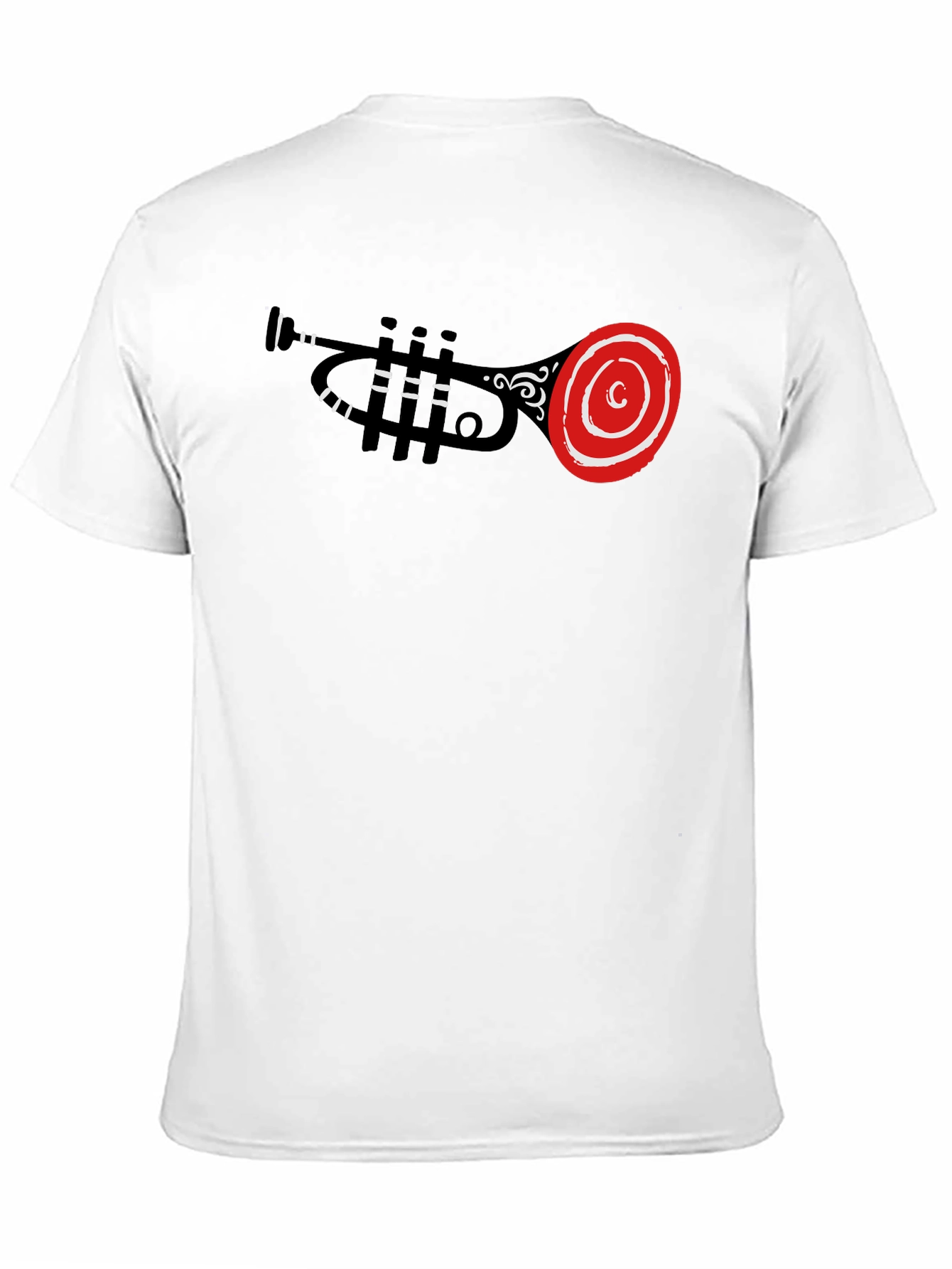Trumpet Graphic Black T-Shirt