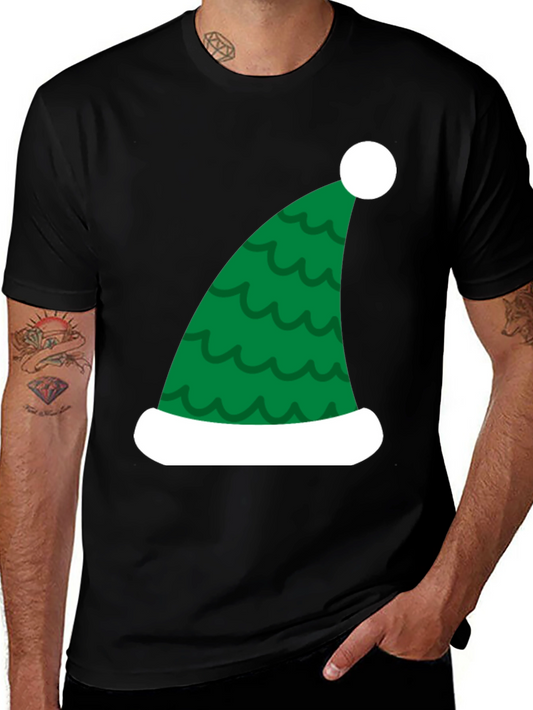 Festive Elf Hat Graphic Tee