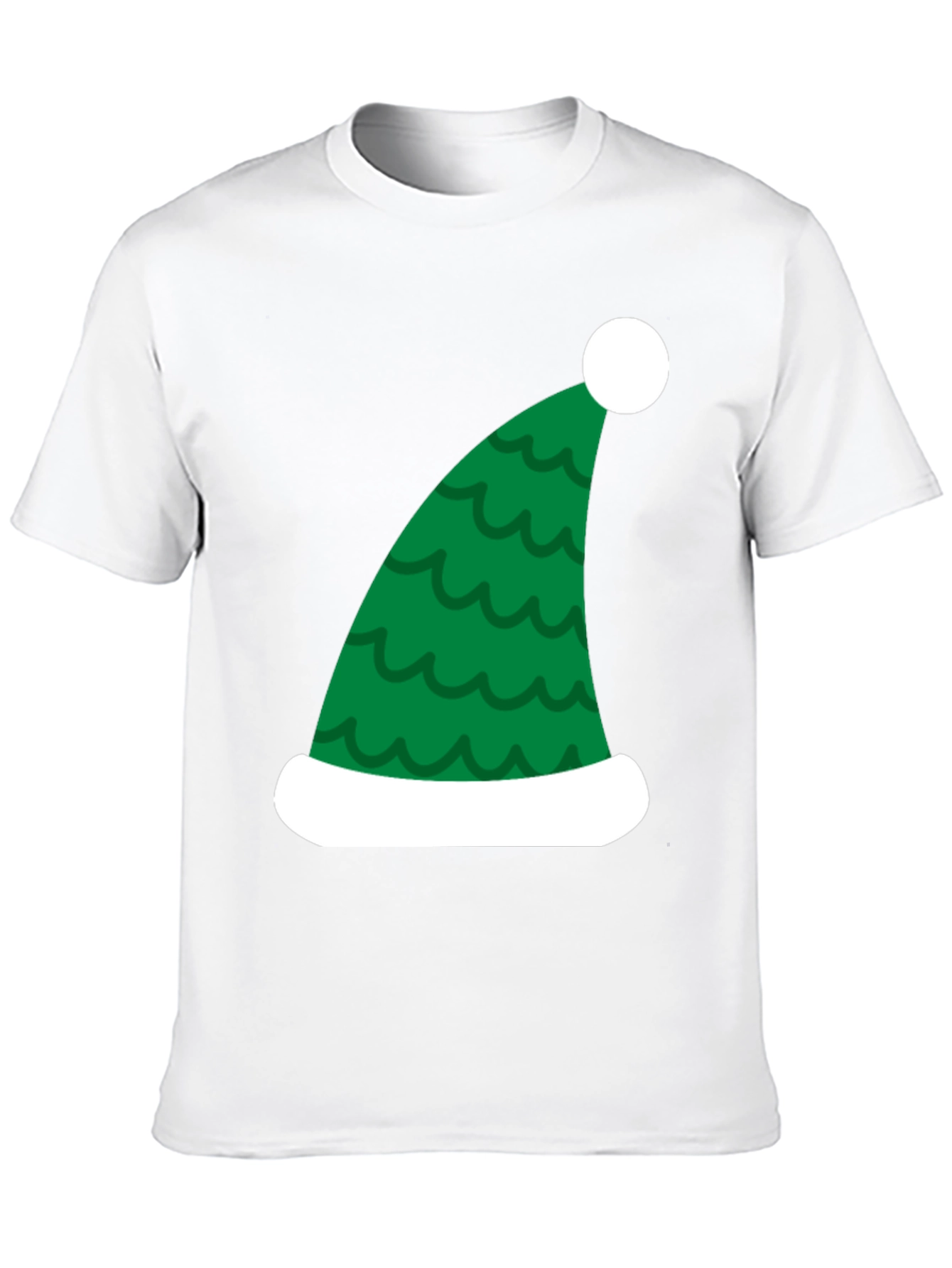 Festive Elf Hat Graphic Tee