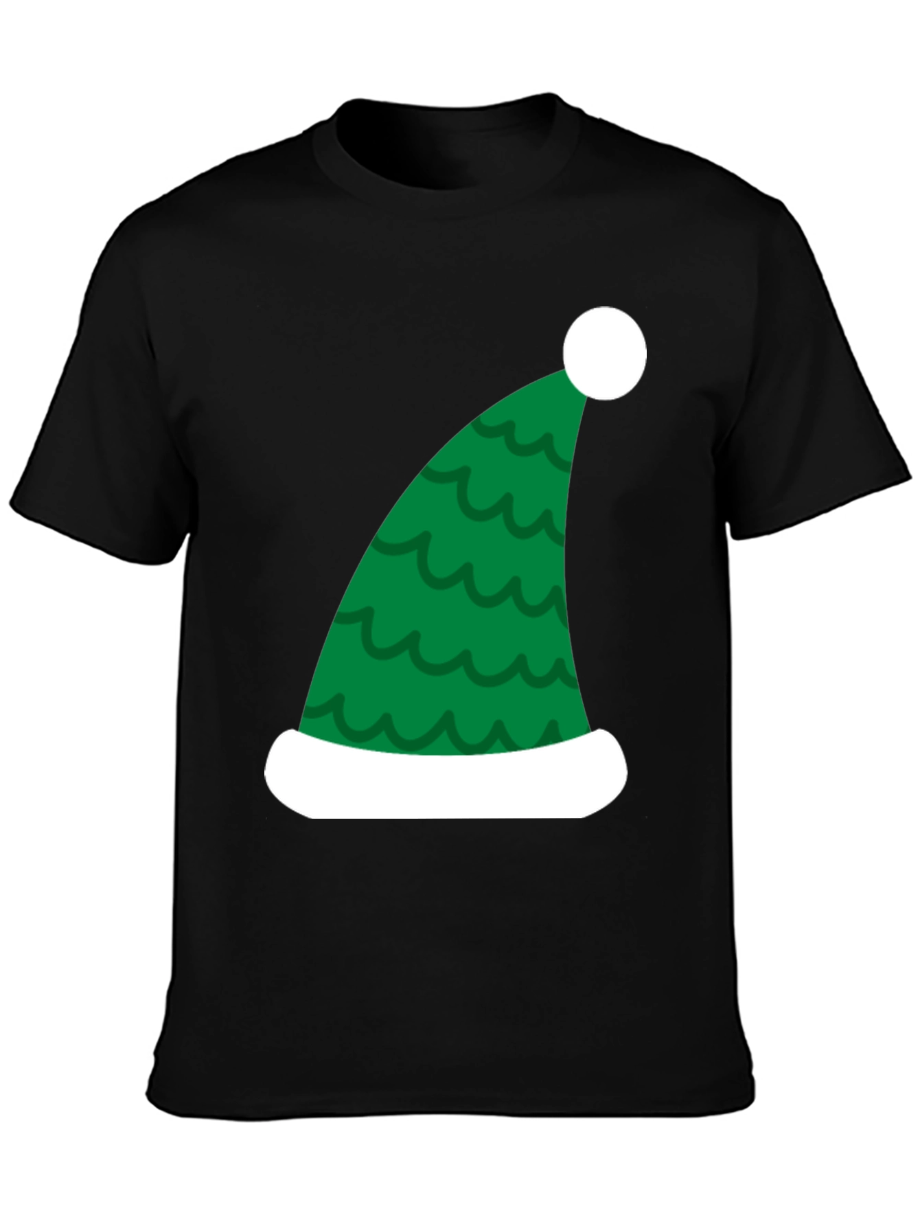 Festive Elf Hat Graphic Tee