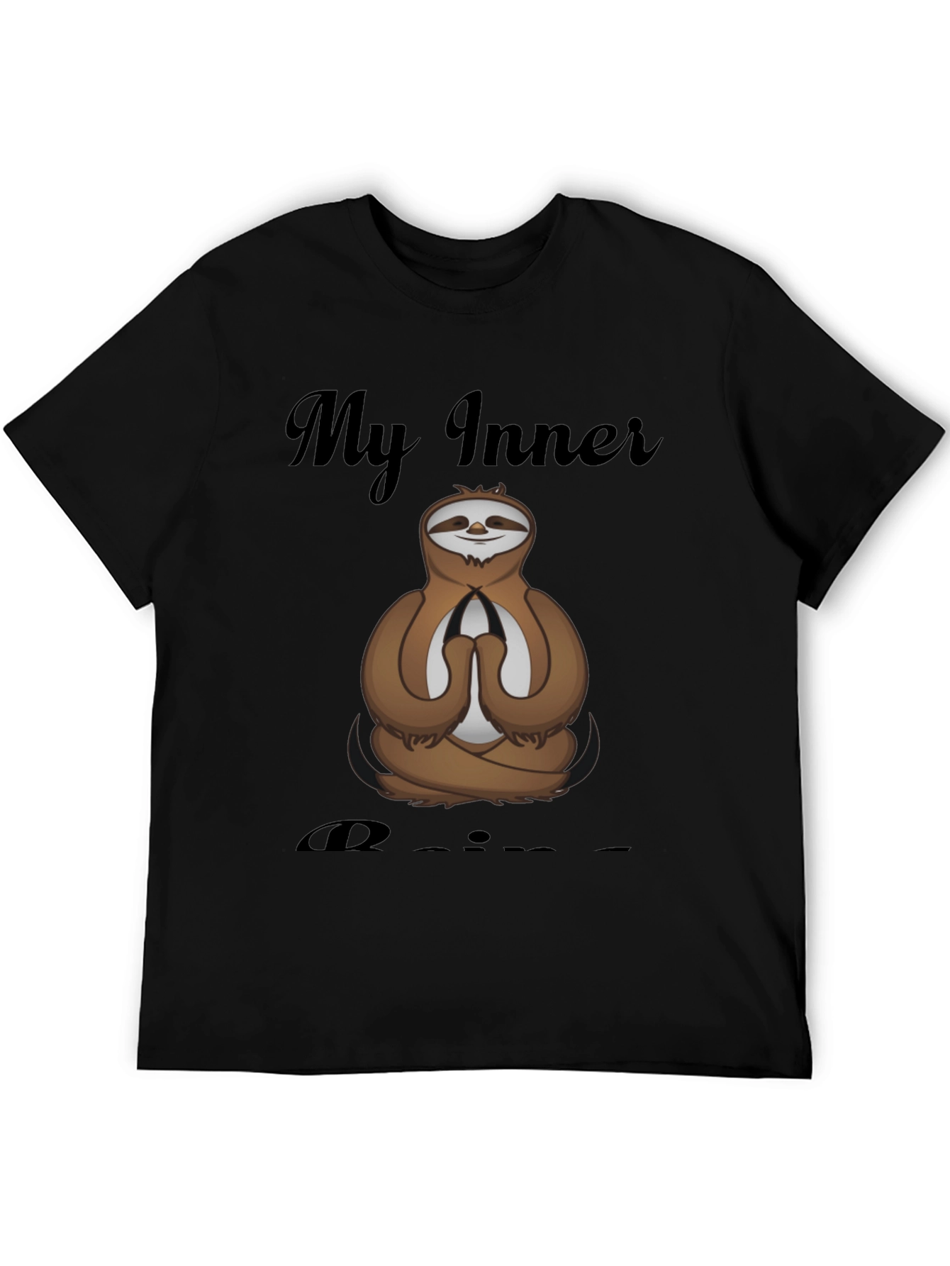 Zen Sloth T-Shirt - Inner Peace & Comfort