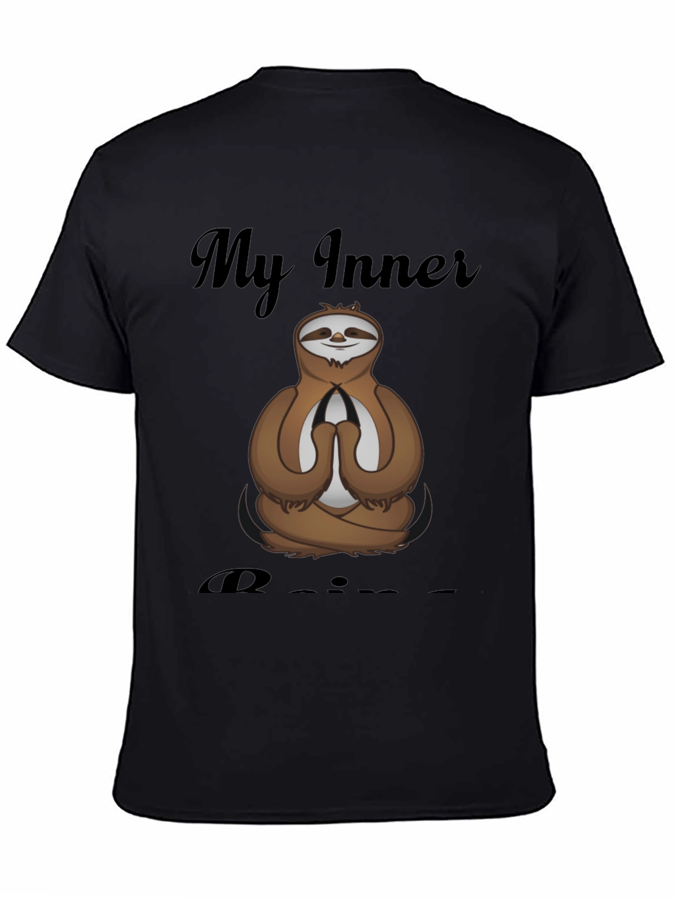 Zen Sloth T-Shirt - Inner Peace & Comfort